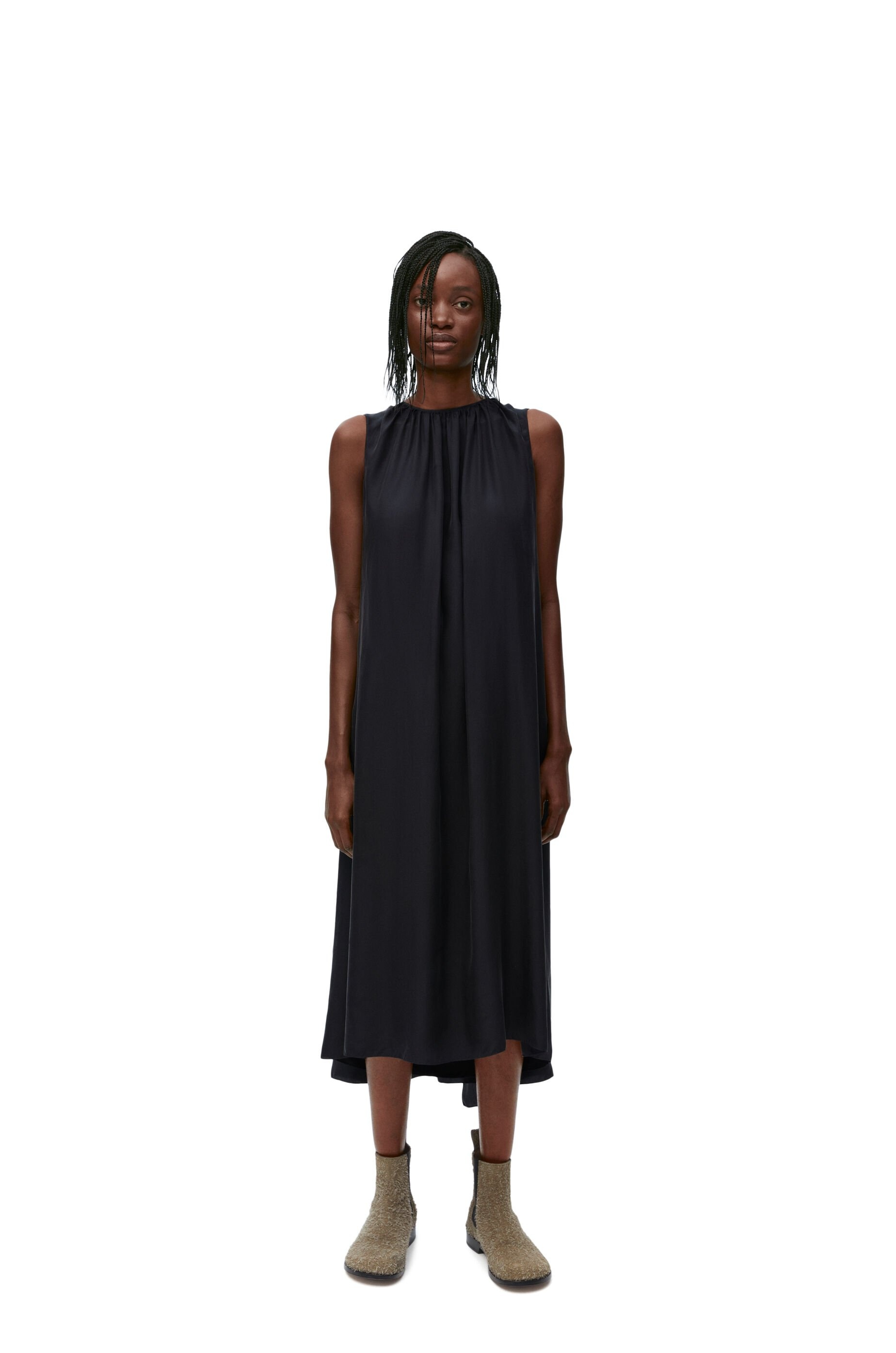 Chain dress in silk - 3