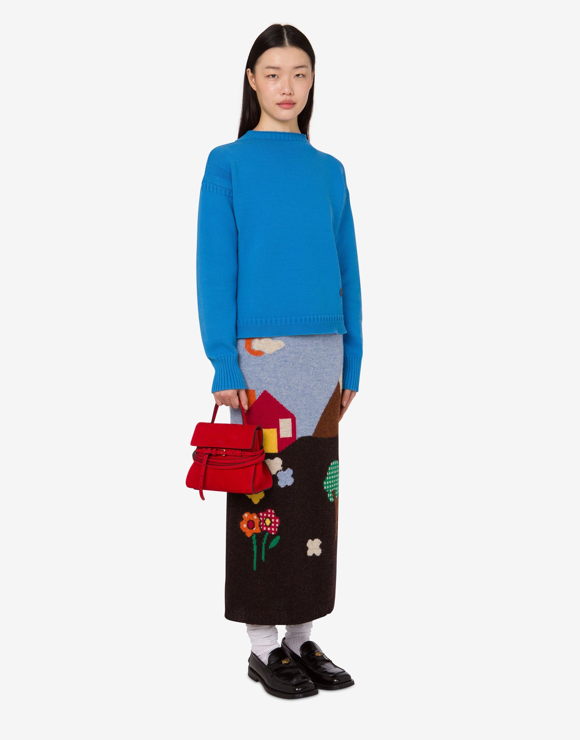 SMALL HAND BAG MOSCHINO TIE ME - 4