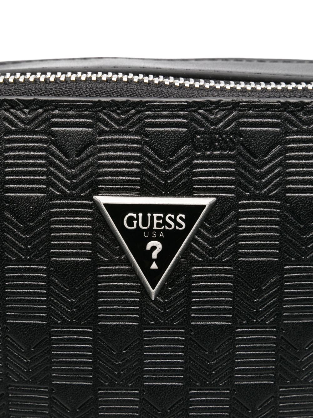 logo-plaque messenger bag - 4