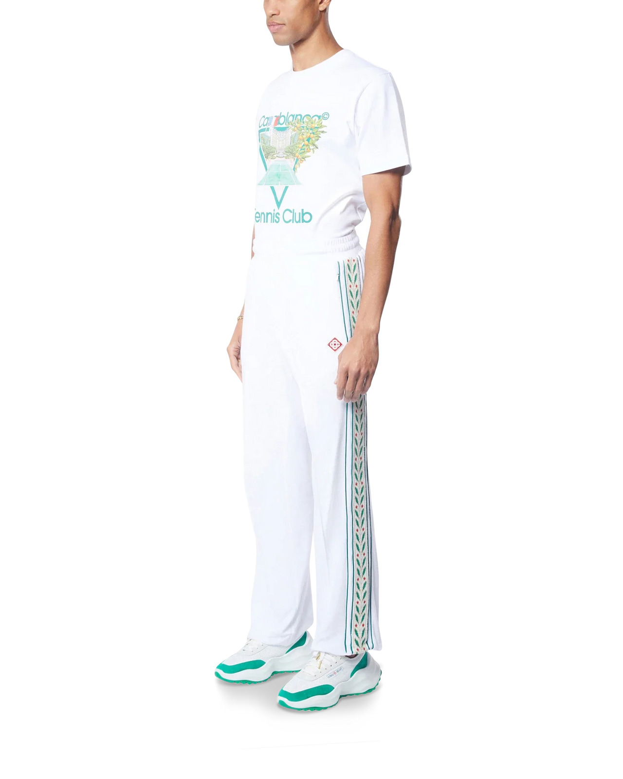 Laurel Velour Taped Tracksuit Bottoms - 3