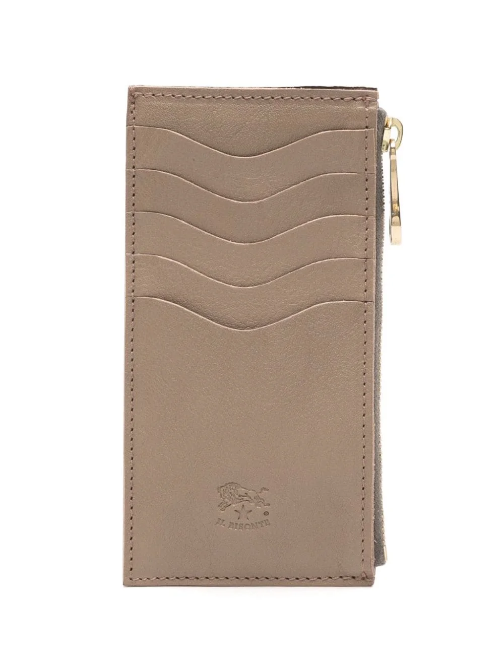 vertical leather wallet - 1