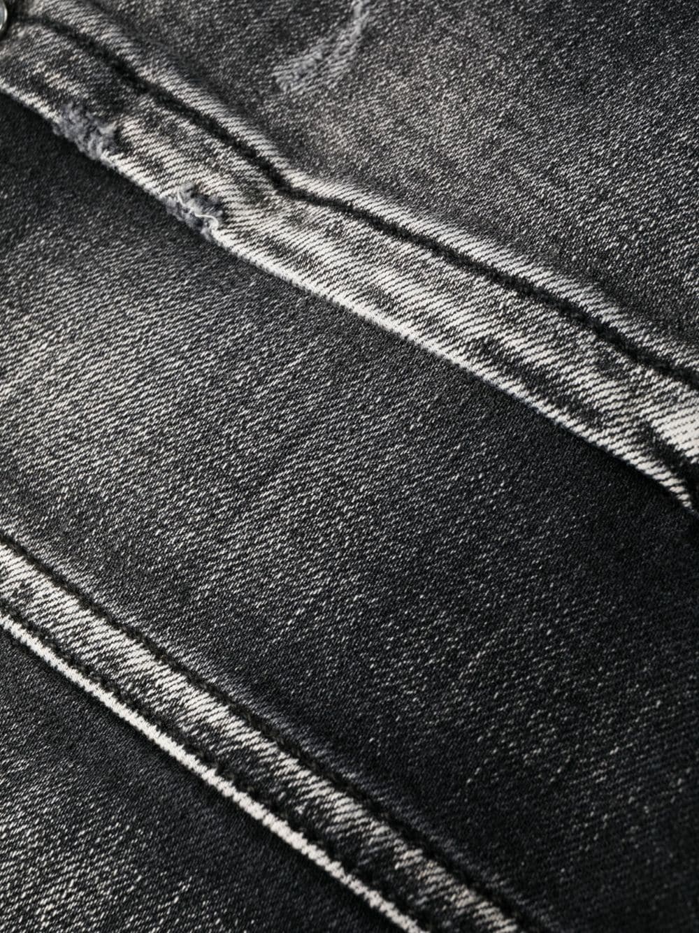 mid-rise skinny jeans - 7