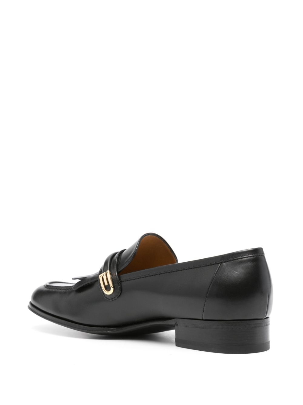 mirrored G fringed loafers - 3