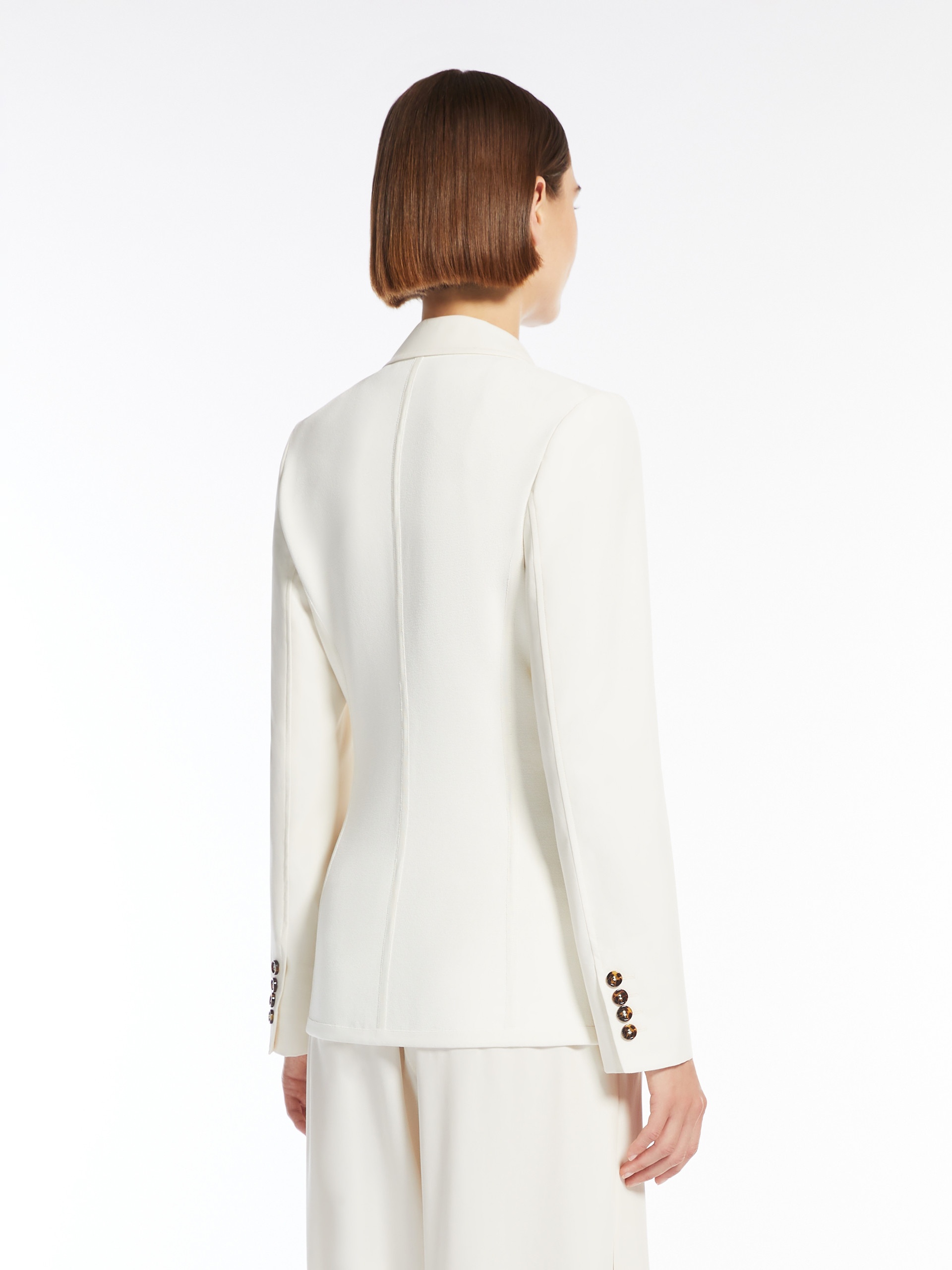 ABETAIA Fitted cotton blazer - 4