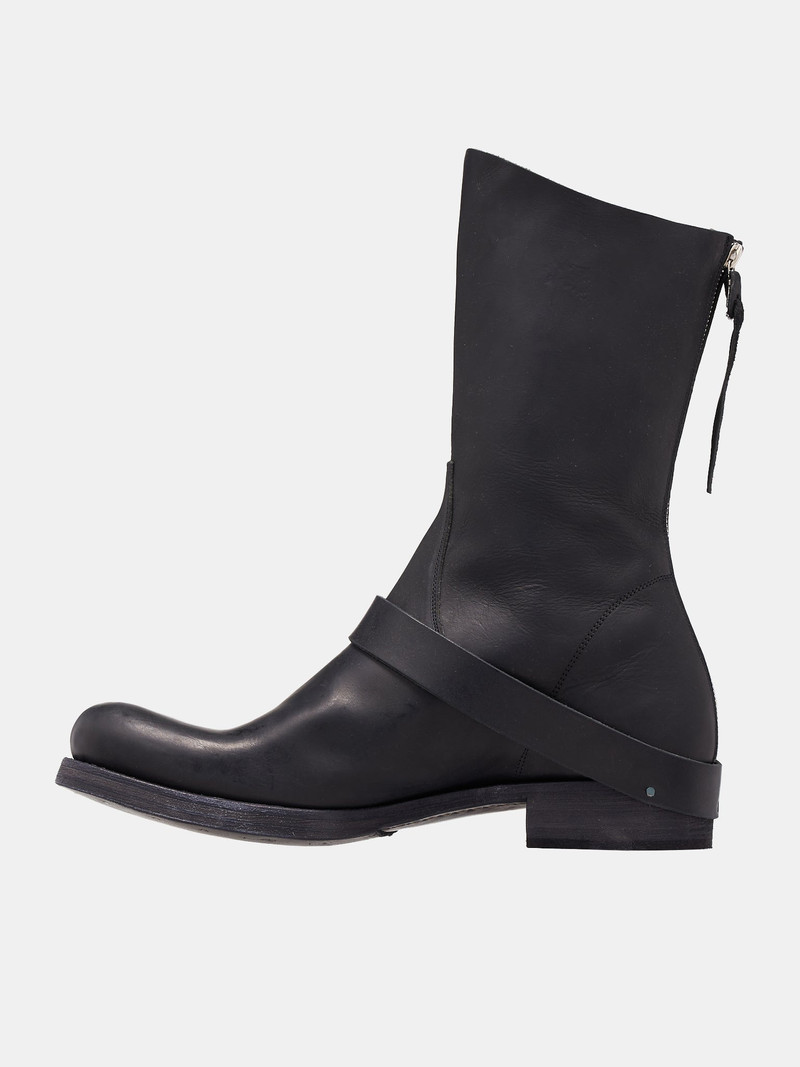 M.A+ Goodyear Tall Buckle Boots outlook