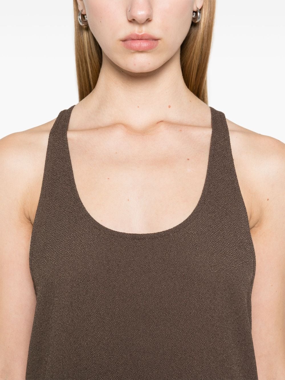 scoop-neck maxi dress - 5