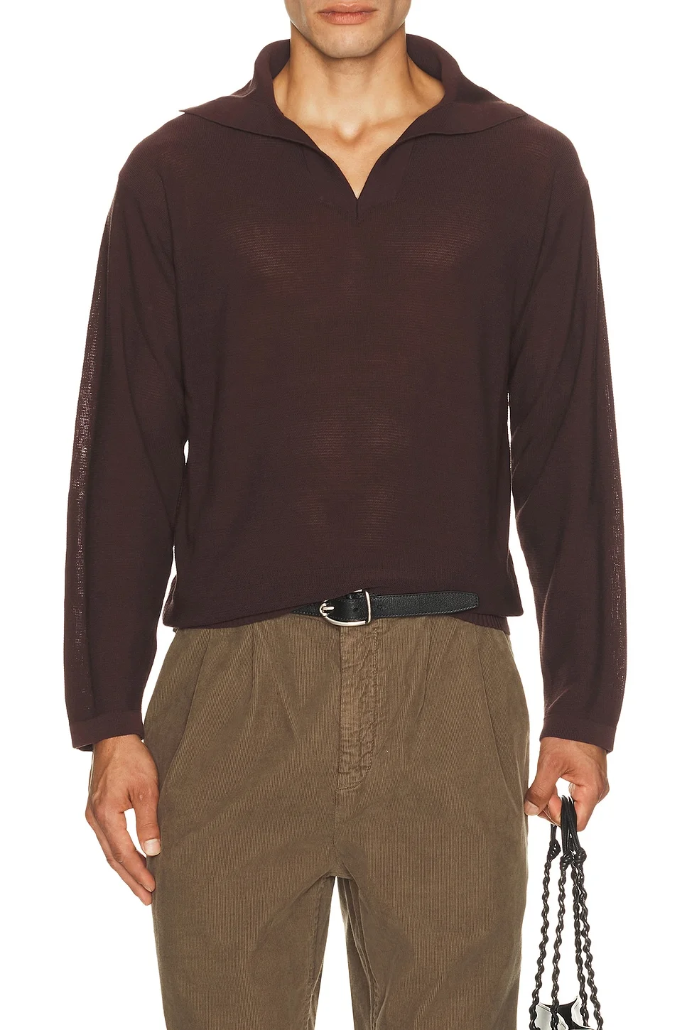 Boxy Polo Long Sleeve - 1