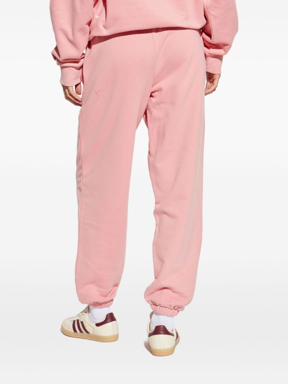 cuffed organic-cotton trousers - 4