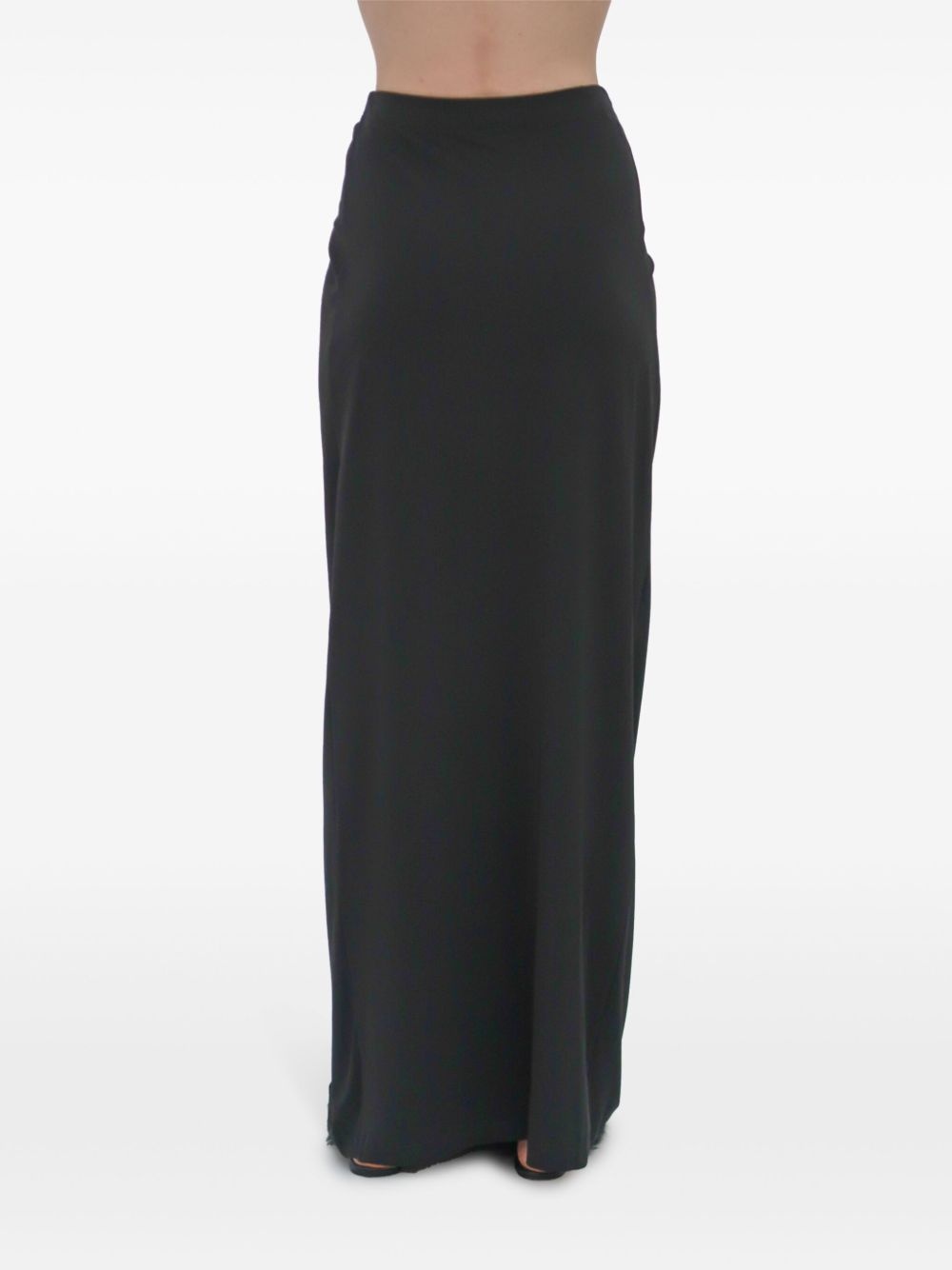 twist strapless maxi dress - 7