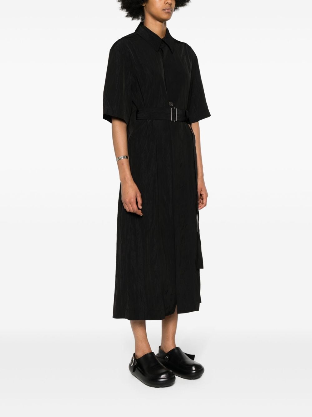 Arden midi shirt dress - 3
