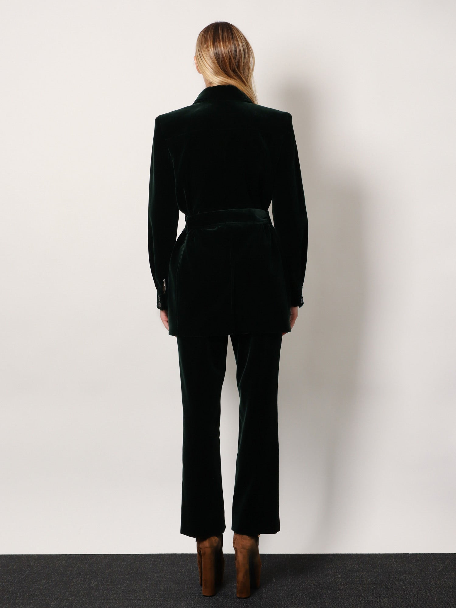 Sahariana Velvet Blazer - 3