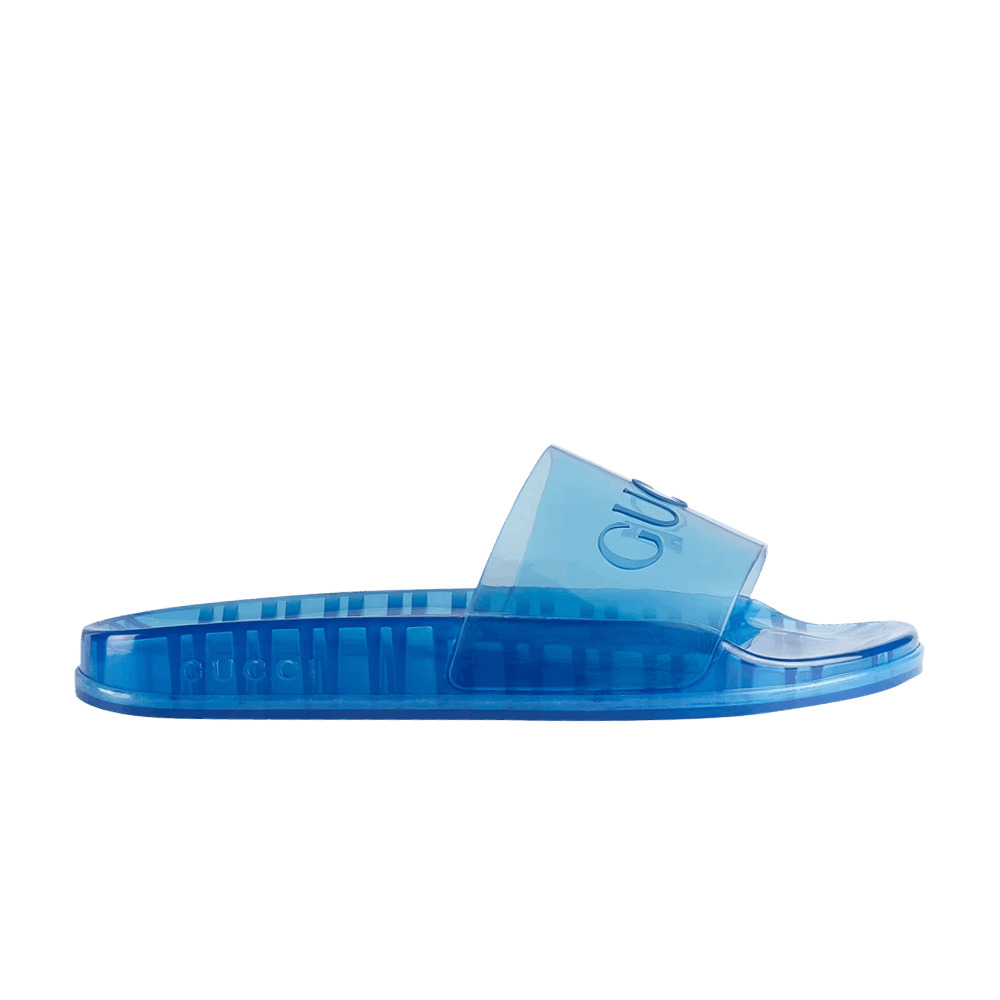Gucci Slide Sandal 'Transparent Blue' - 1