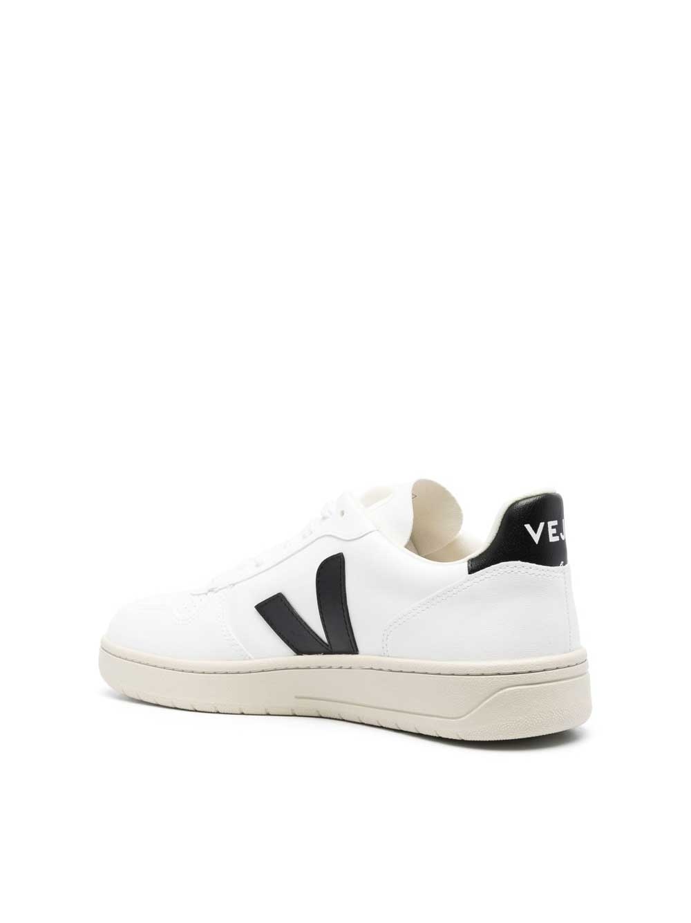 V-10 White And Black Sneakers - 3