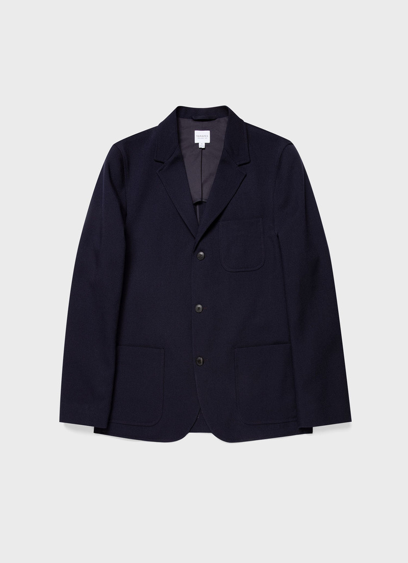 Wool Twill Blazer 1