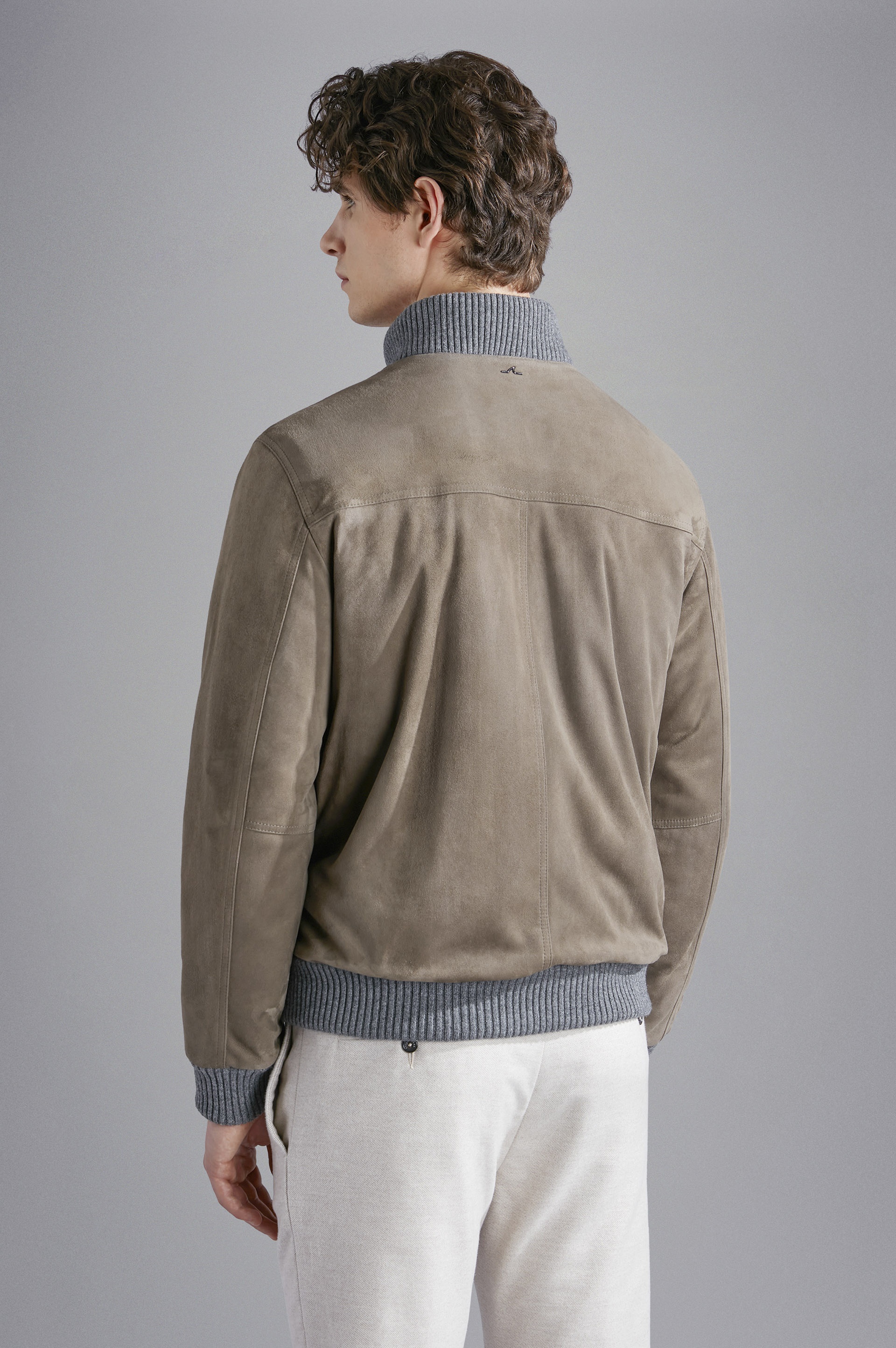 AQUALEATHER SUEDE BOMBER - 3