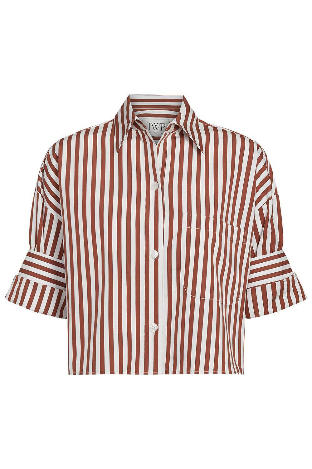 Next Ex Shirt - Ivory Cognac - 1