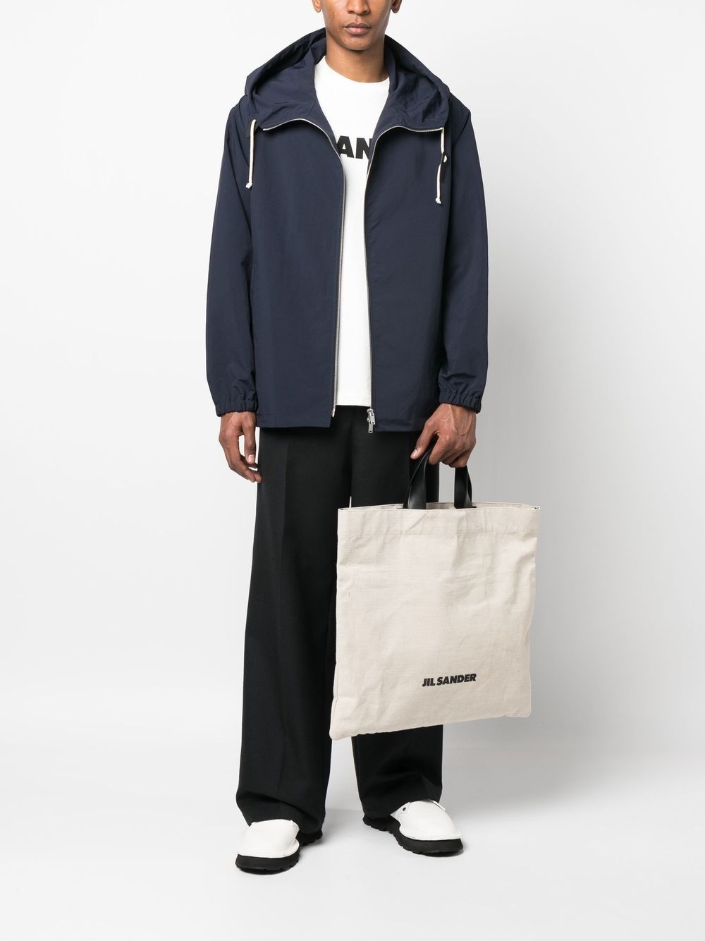 hooded zip-fastening jacket - 4