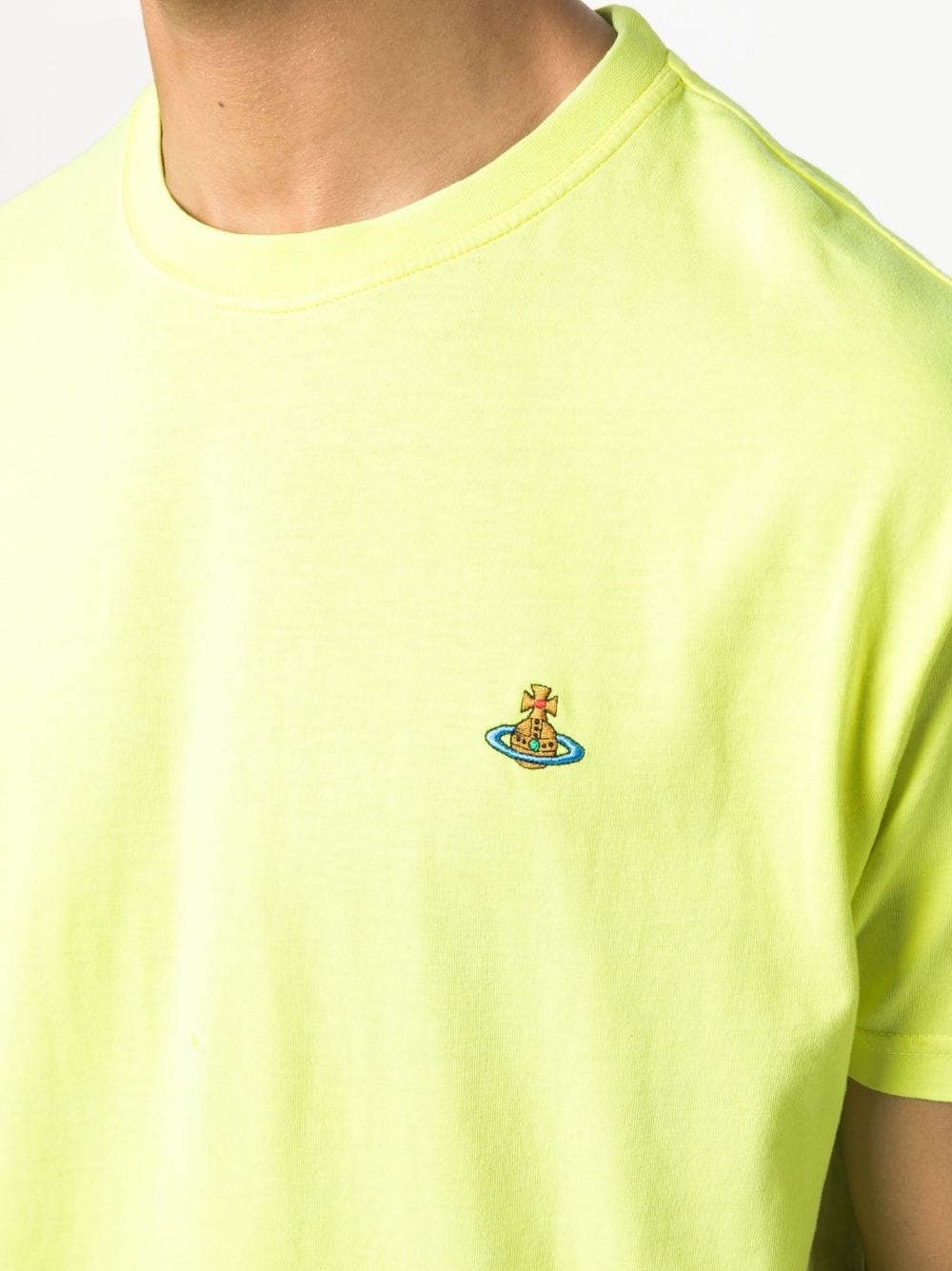 Orb embroidered T-shirt - 5
