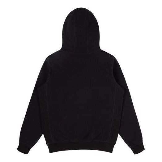 NOAH Rose Logo Hoodie 'Black' SS31FW19BLK - 2