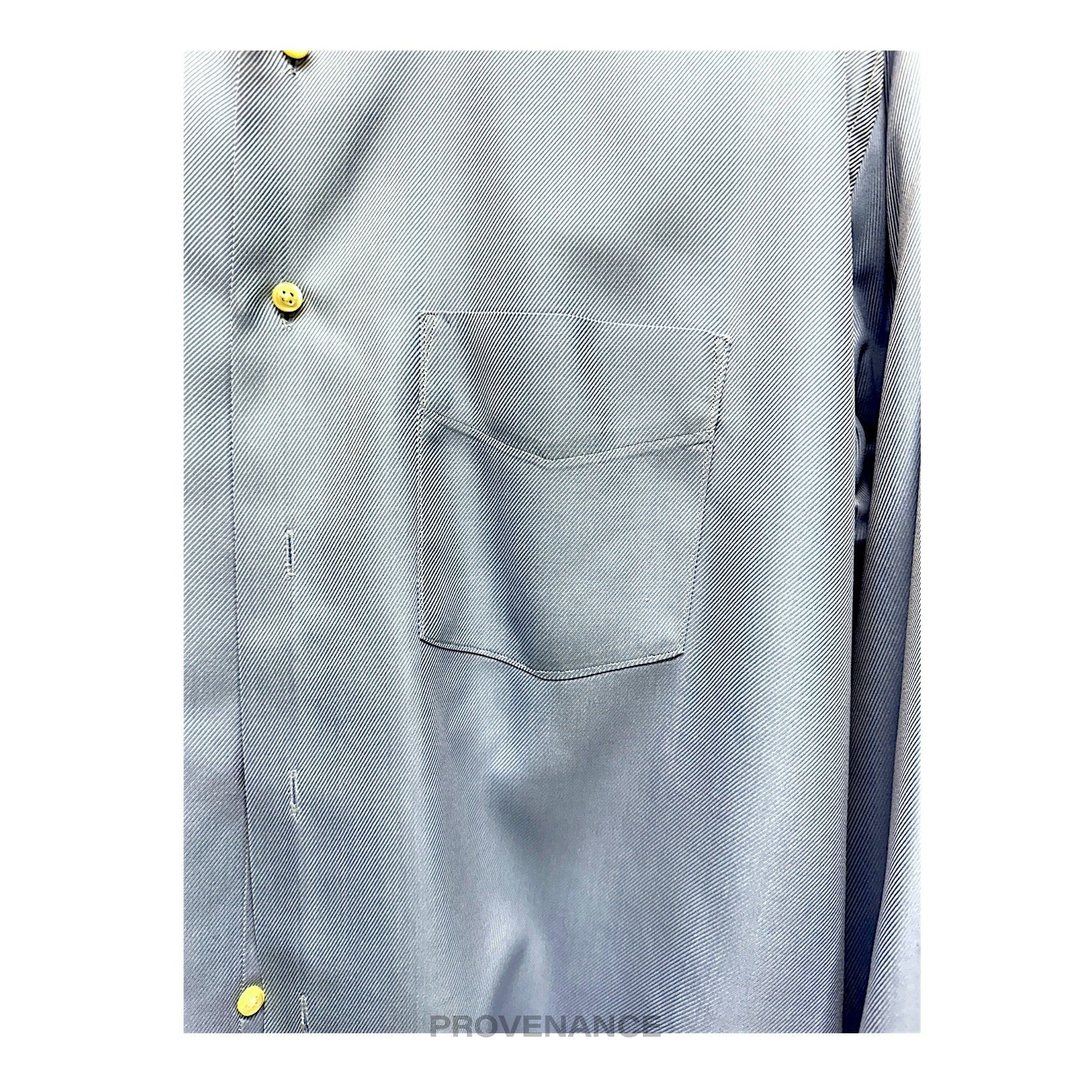 J. P. Tilford - J. P. Tilford x Harry Rosen Shirt - Blue Twill 16/33 - 6