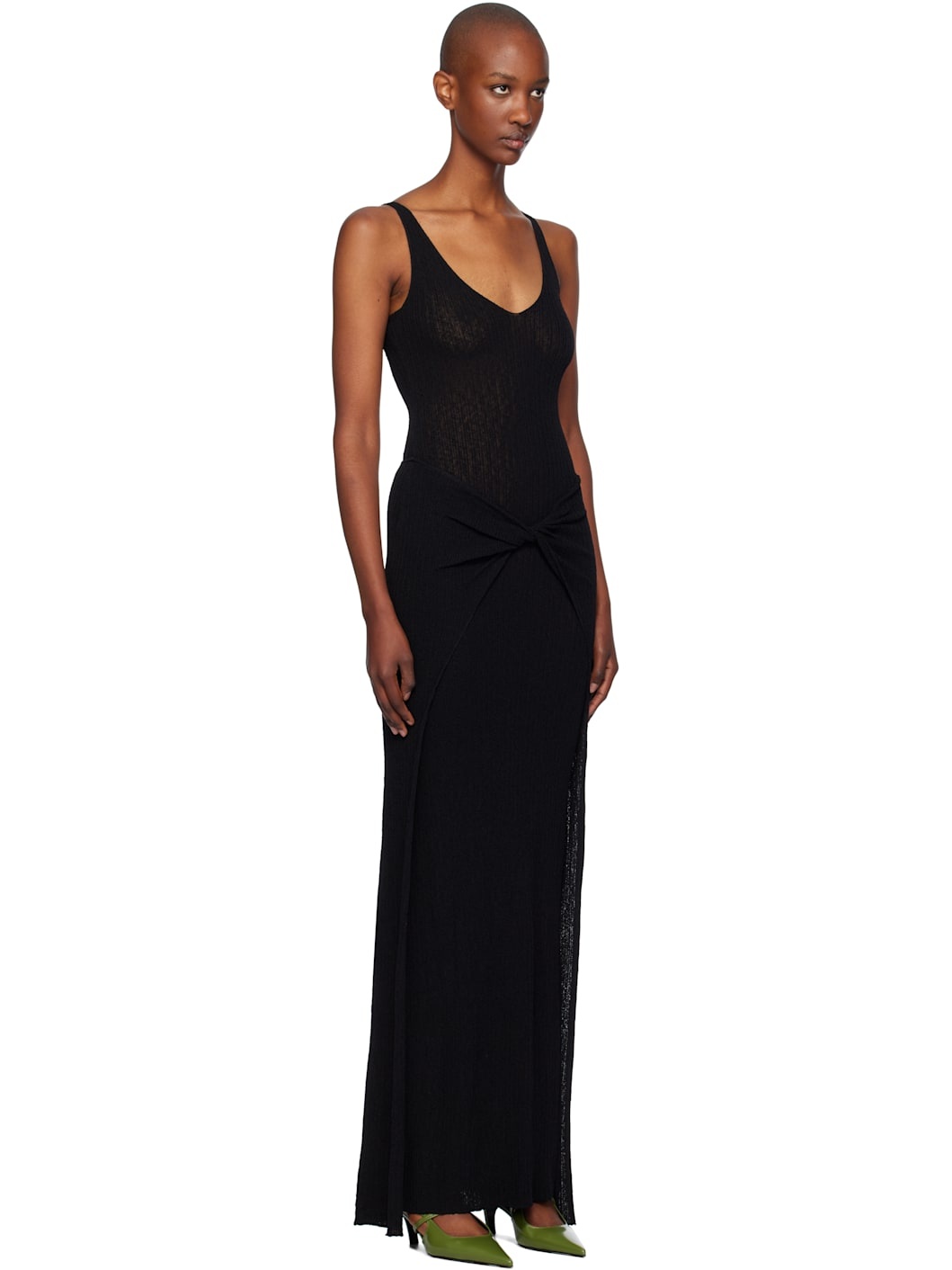 Black Grus Maxi Dress - 2