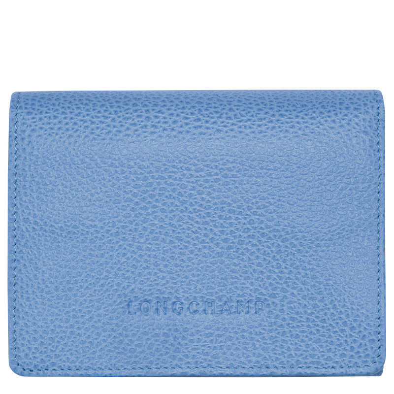 Le Foulonné Wallet Cloud Blue - Leather 1