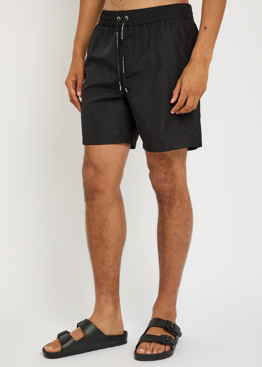 Dolce & Gabbana Logo-embroidered Shell Swim Shorts - 2