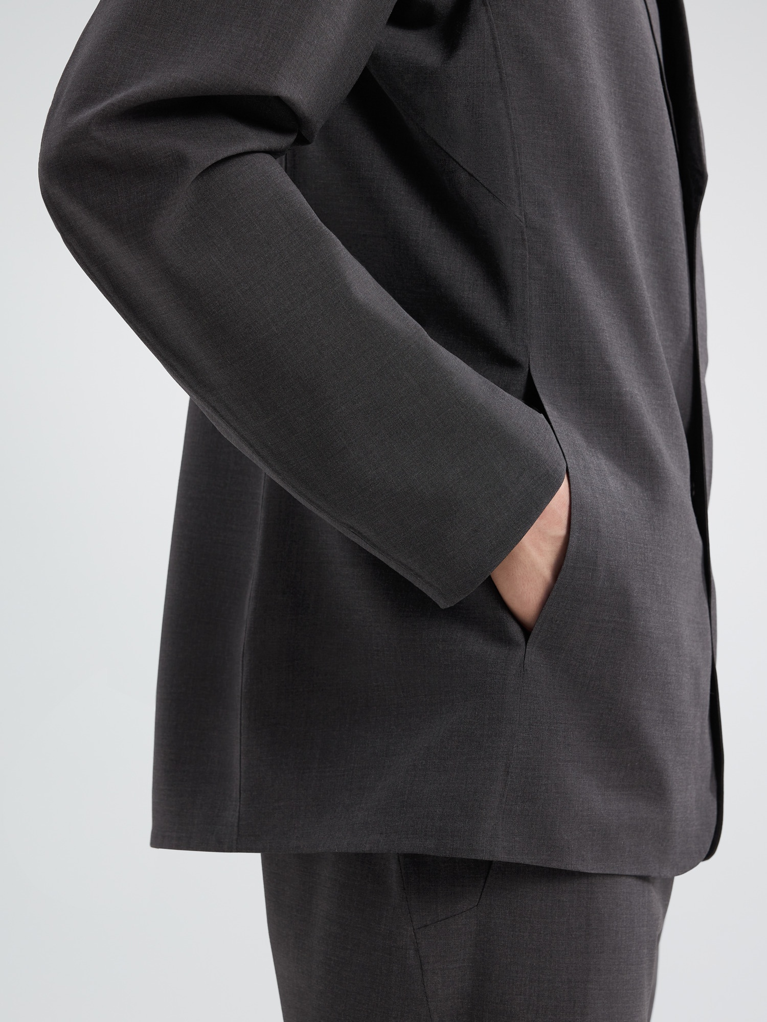 Convex Wool Blazer - 8