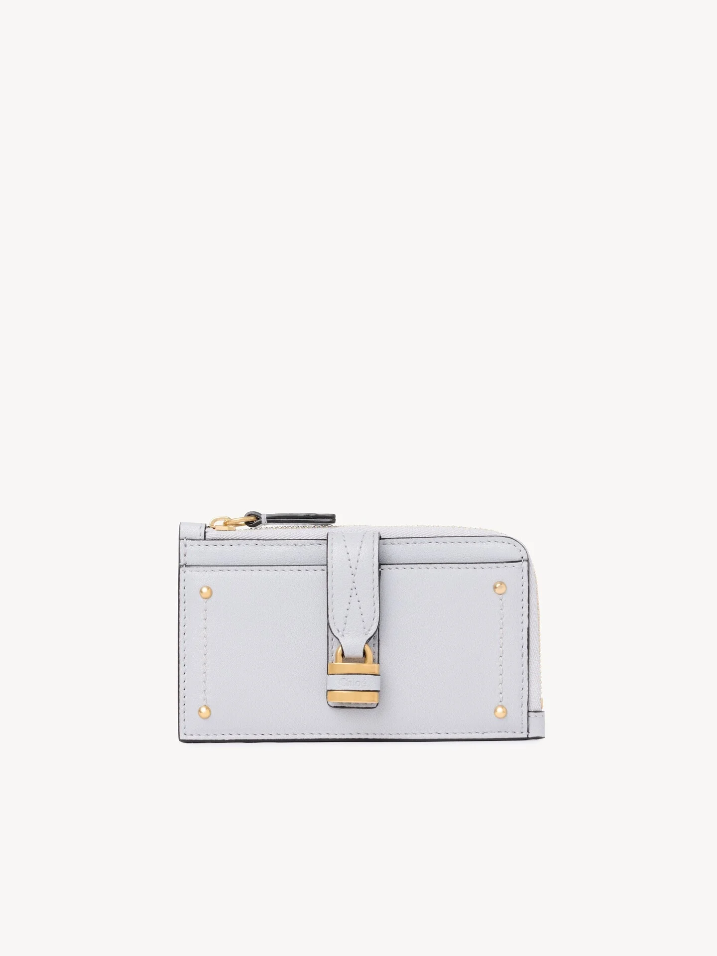 SMALL PADDINGTON PURSE WITH CARD SLOTS IN GRAINED LEATHER - 1