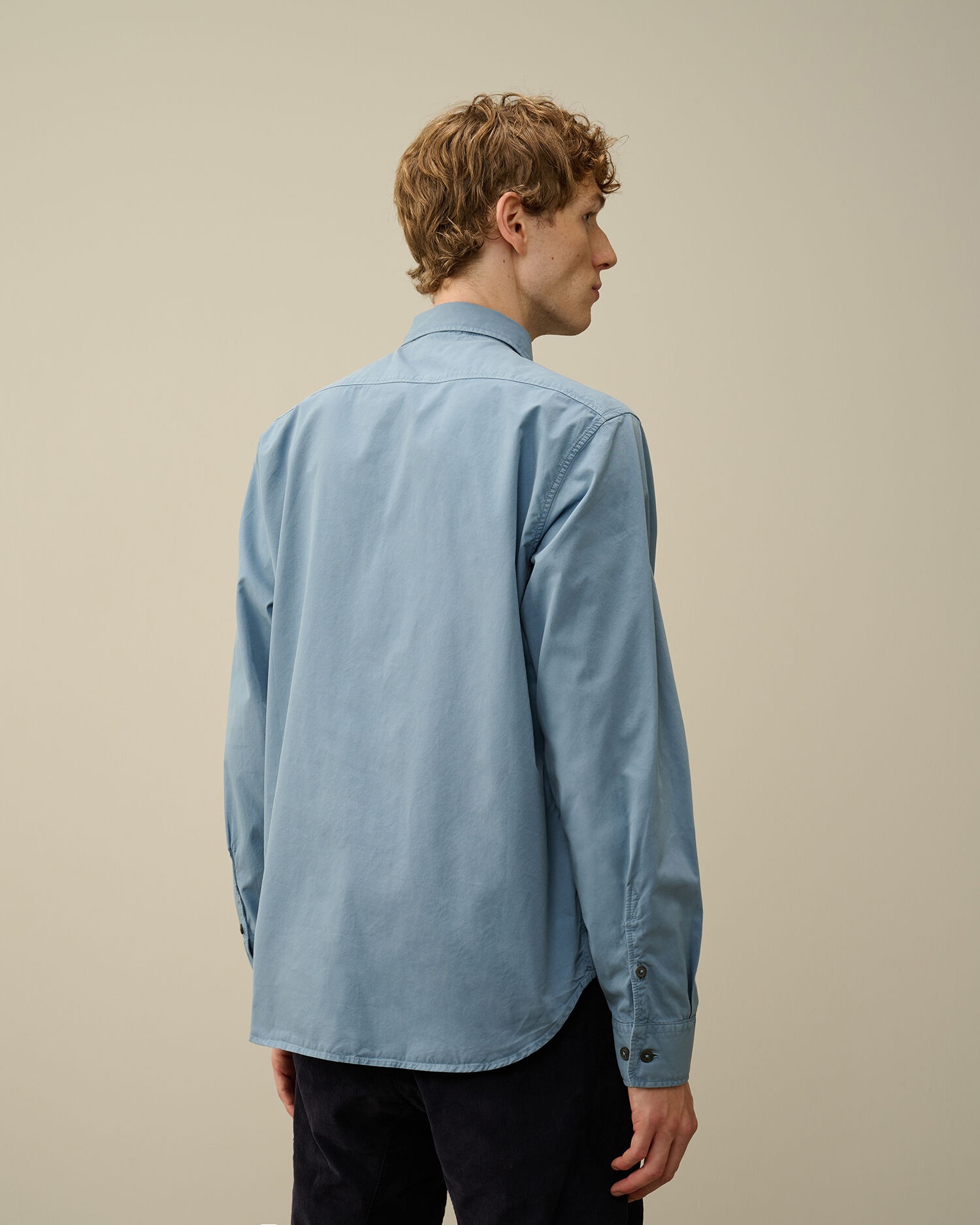 Organic Gabardine Buttoned Lens Shirt - 3