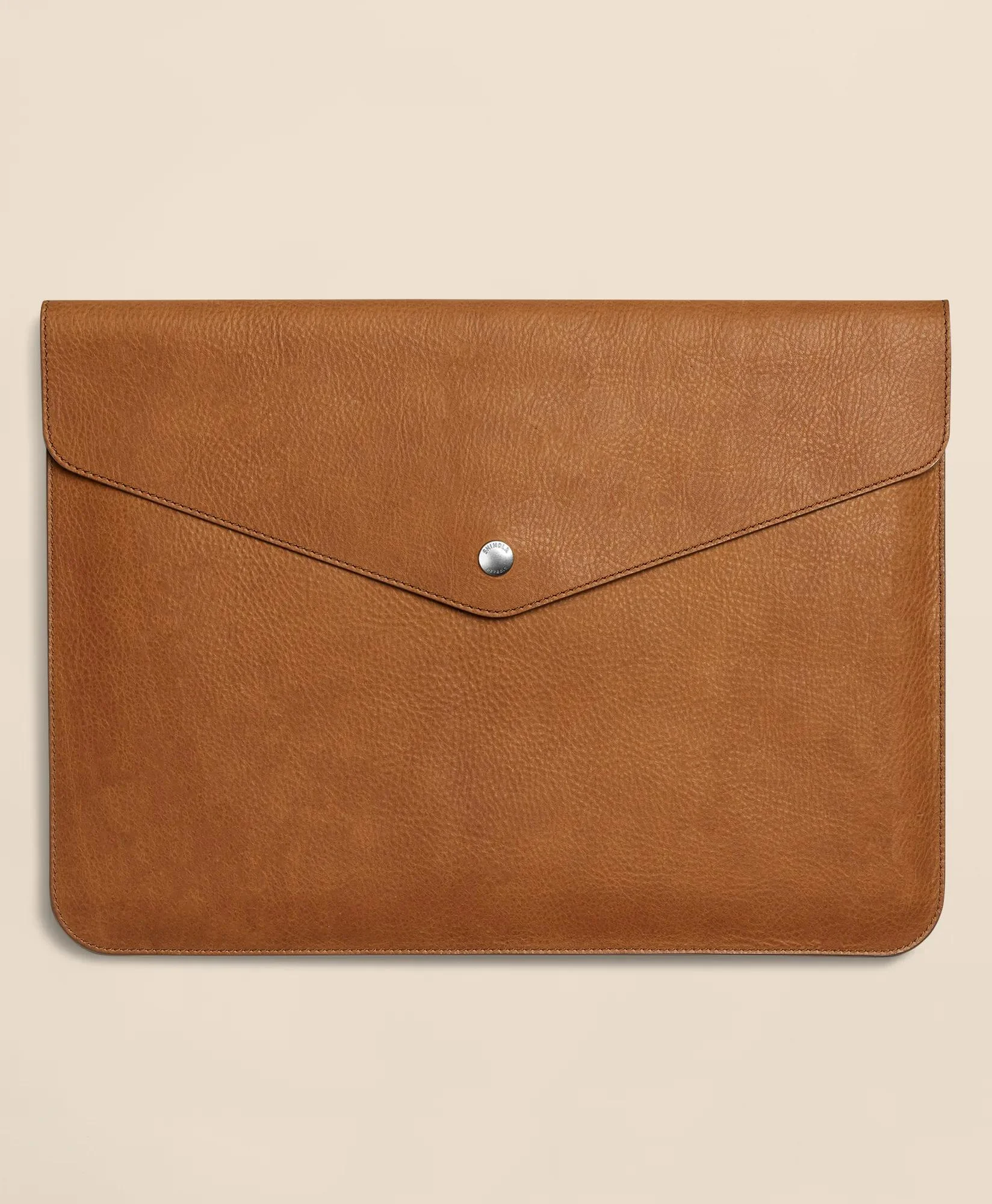 Shinola Leather Laptop Sleeve - 1