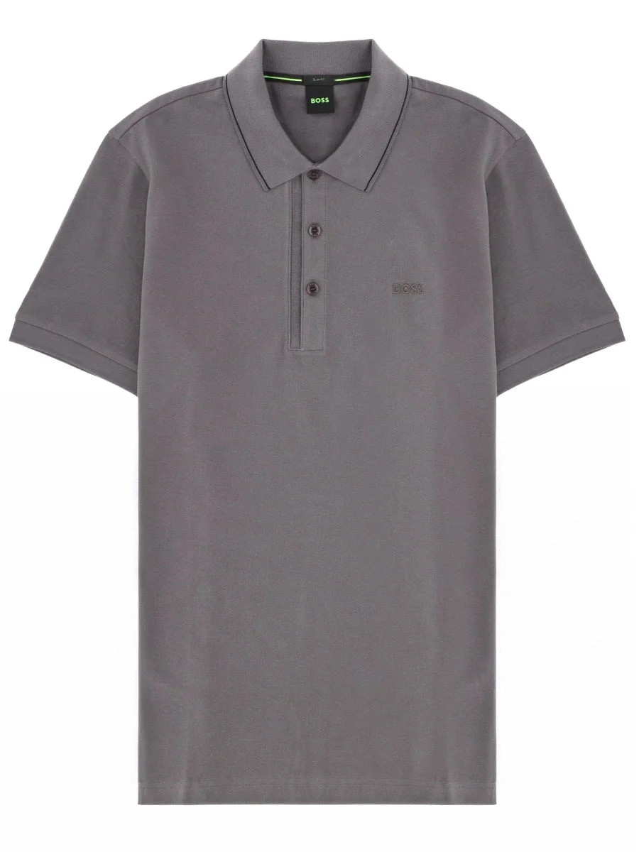Boss Men Polo With Logo - 1
