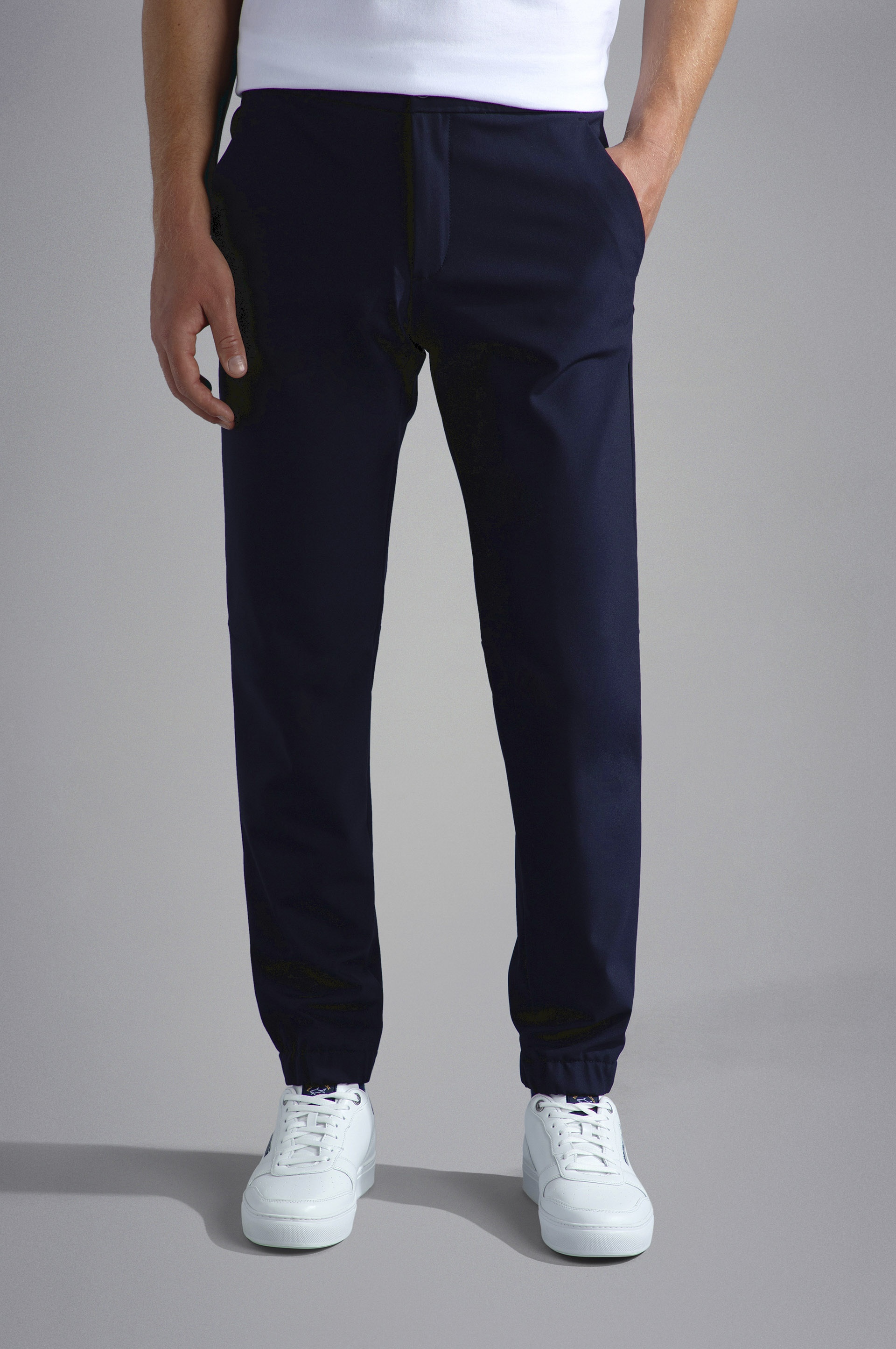 DYNAMIC STRETCH TROUSERS WITH DRAWSTRING - 6