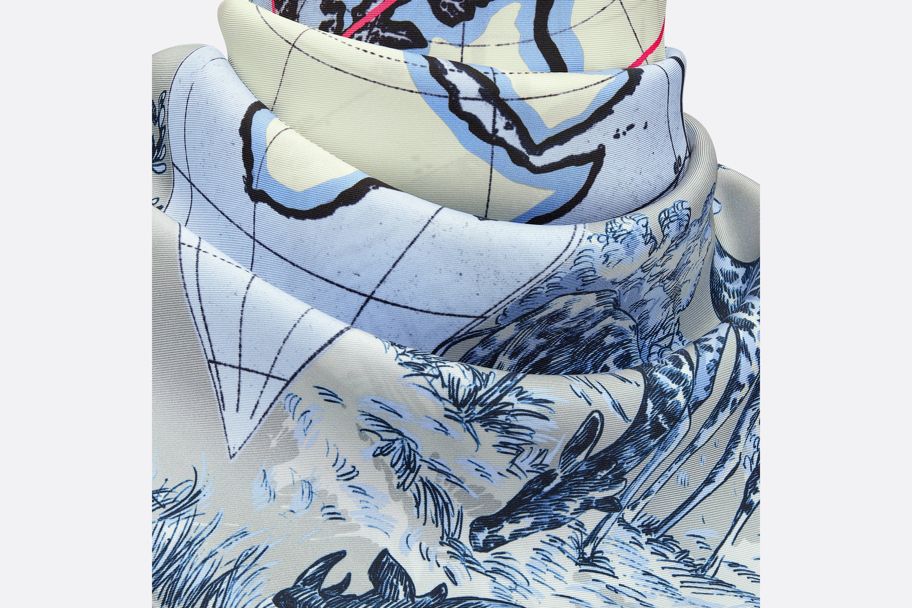 Dior Around the World Square Scarf - 2