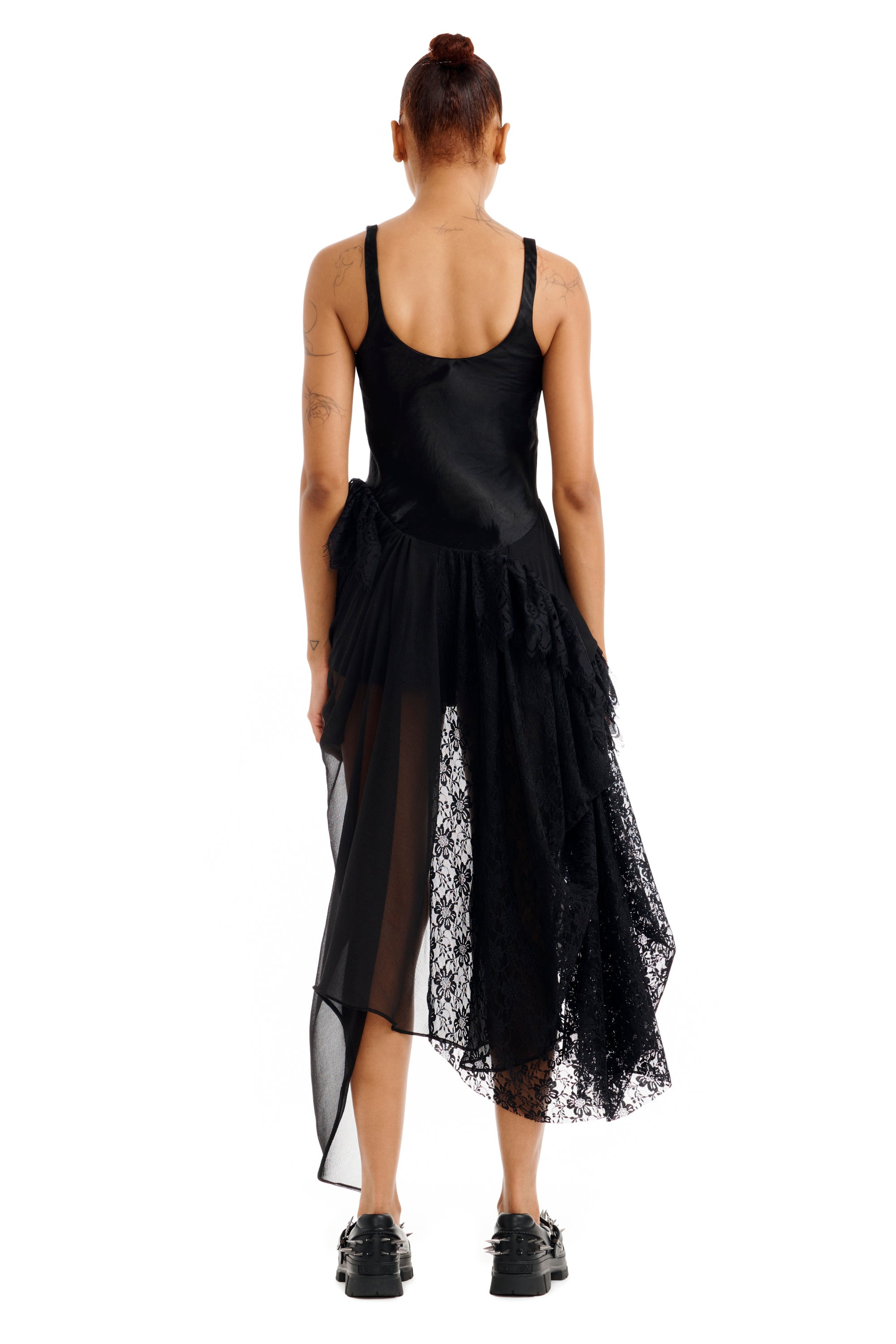 BLACK AMMI FANNY DRESS - 5