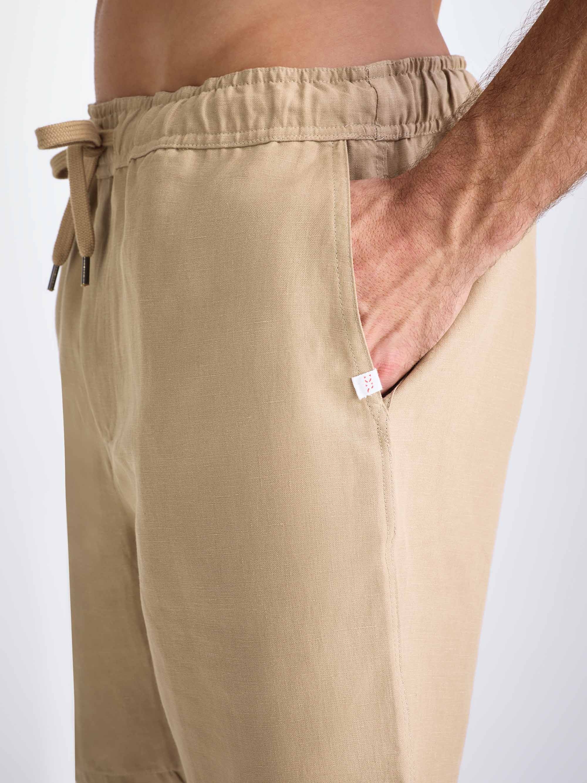 Men's Shorts Sydney Linen Sand - 5