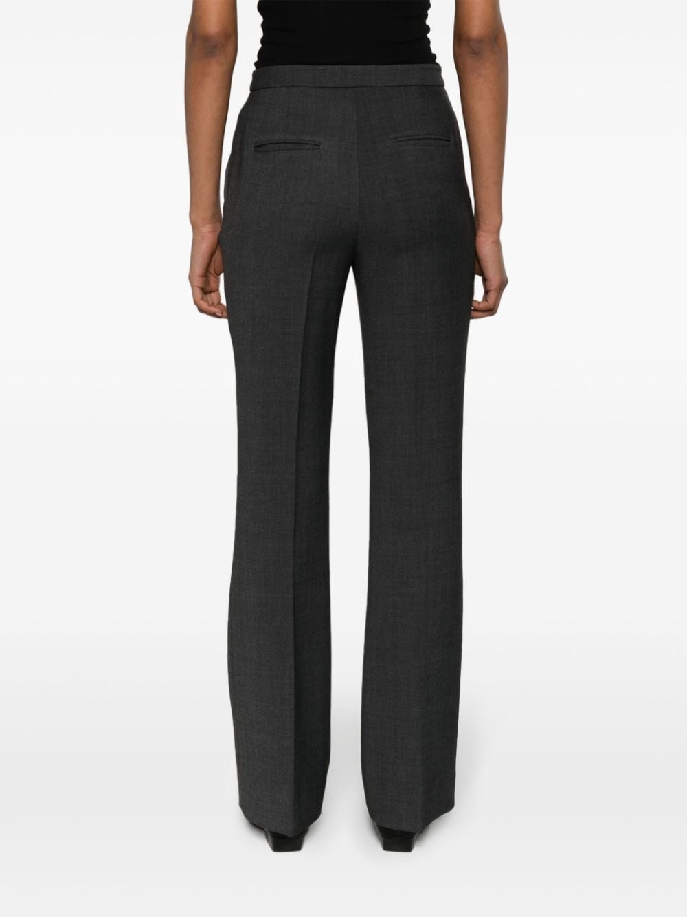 tailored bootcut trousers - 4