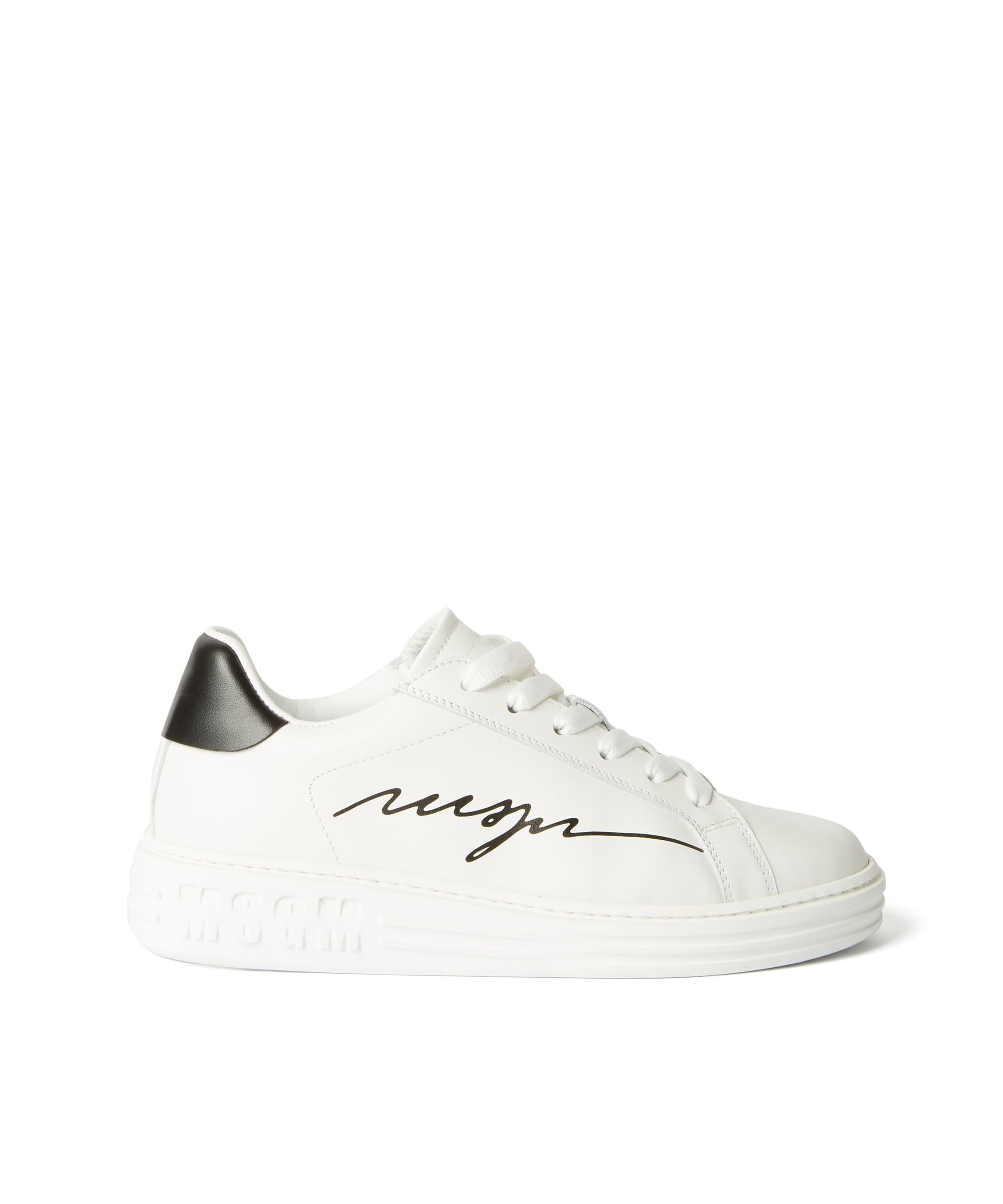 "Iconic" sneakers with cursive logo - 3
