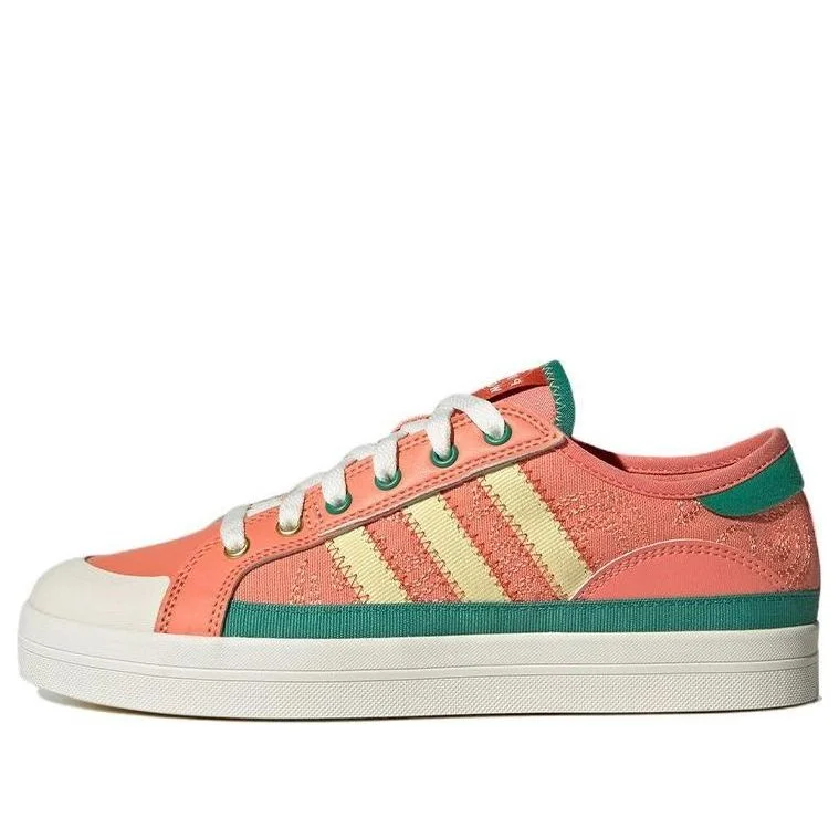 (WMNS) adidas neo City Canvas 'Orange Yellow Green' HQ6934 - 1