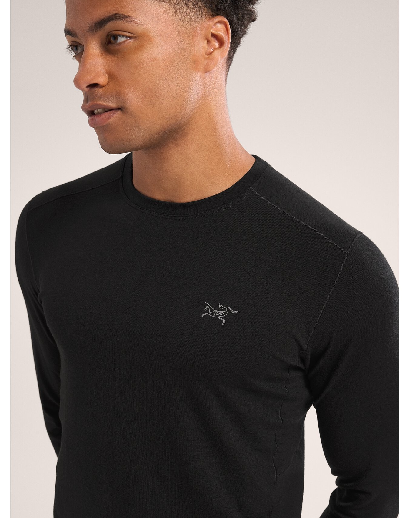 Rho Merino Wool Crew Neck LS - 3