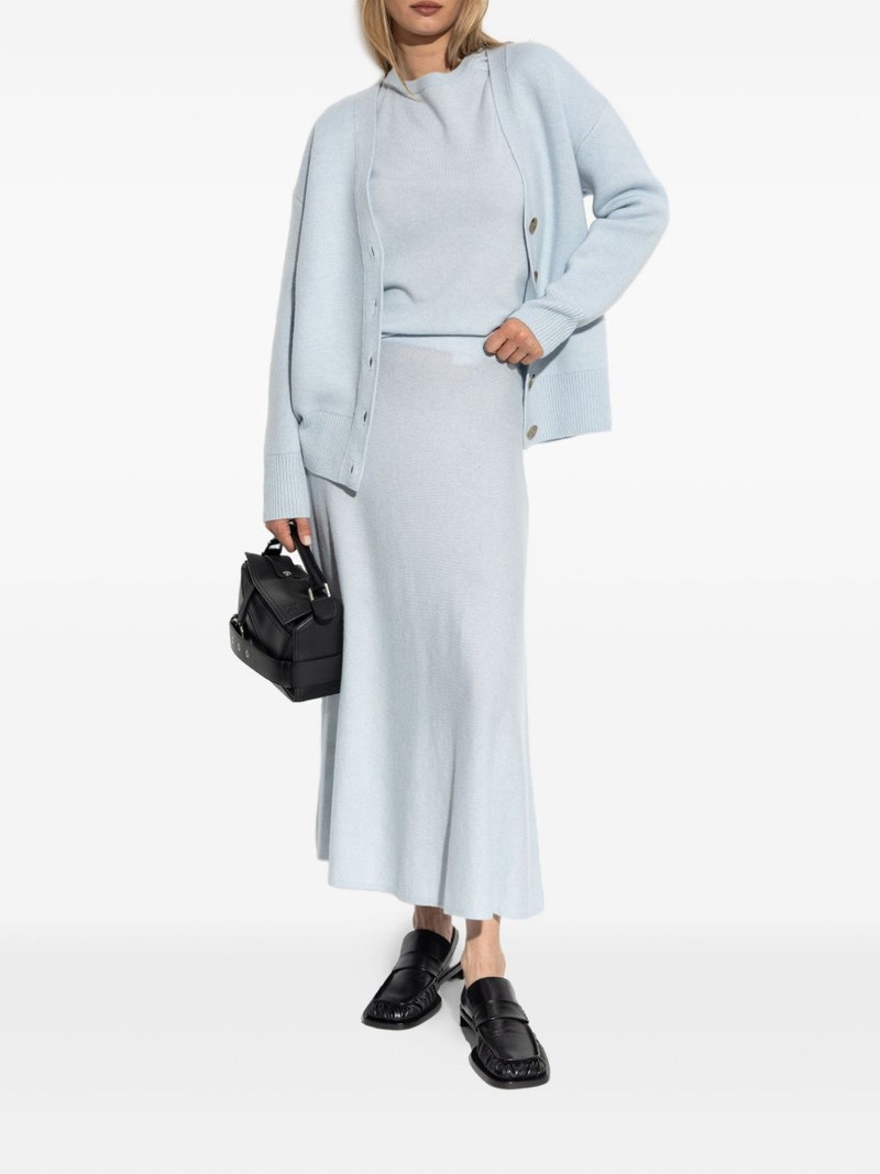 LISA YANG The Torie cashmere flared skirt outlook