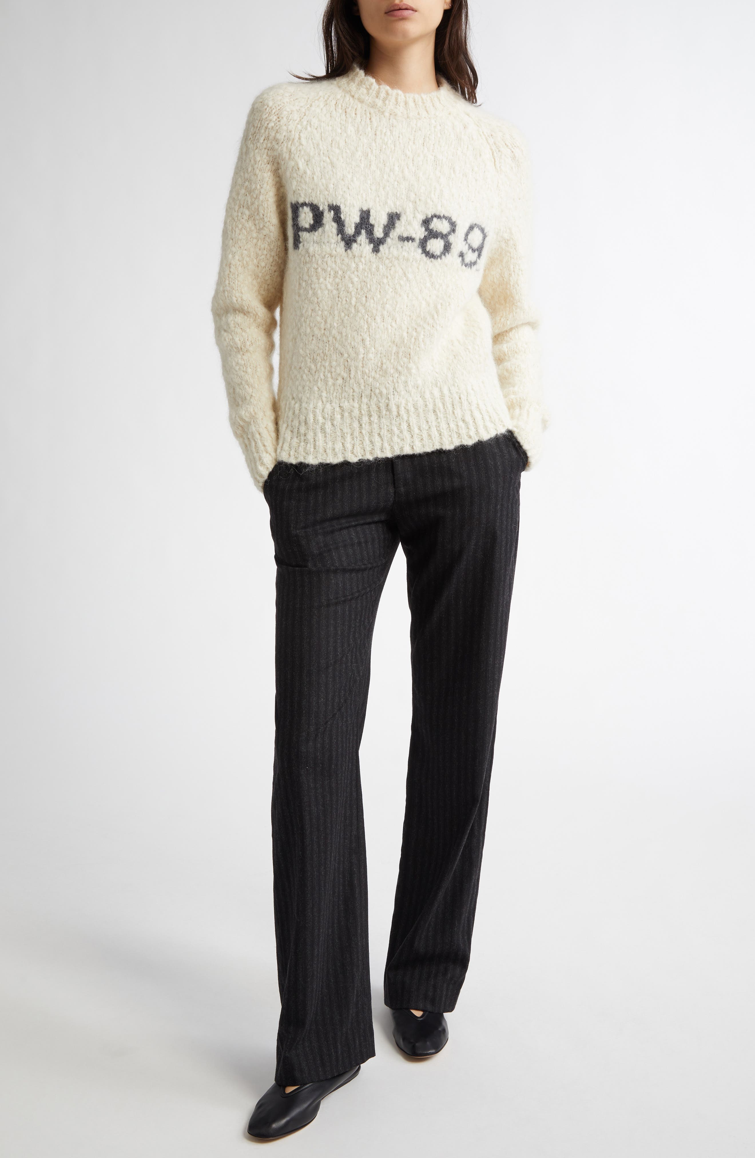 Paloma Wool Solo Graphic Sweater in Ecru at Nordstrom - 2