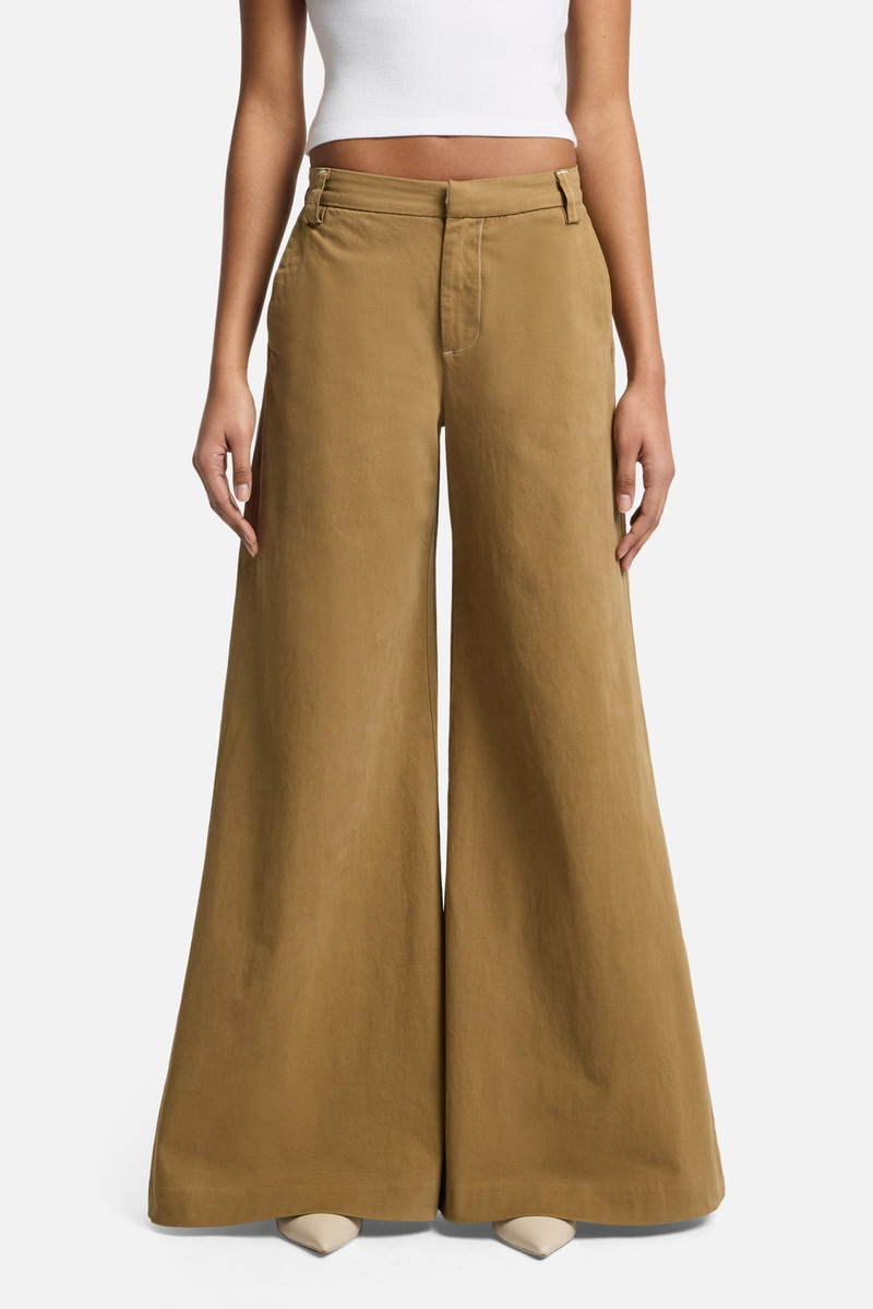 WILLOW PALAZZO WIDE LEG in Comfort Twill 3