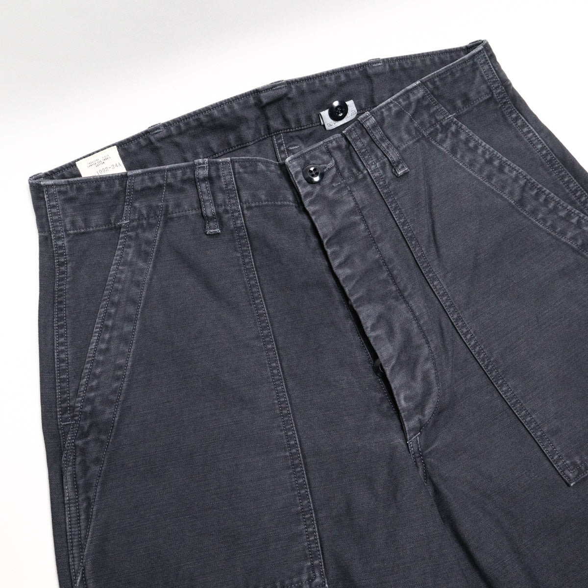 1992-24A Utility Trousers Black - 5