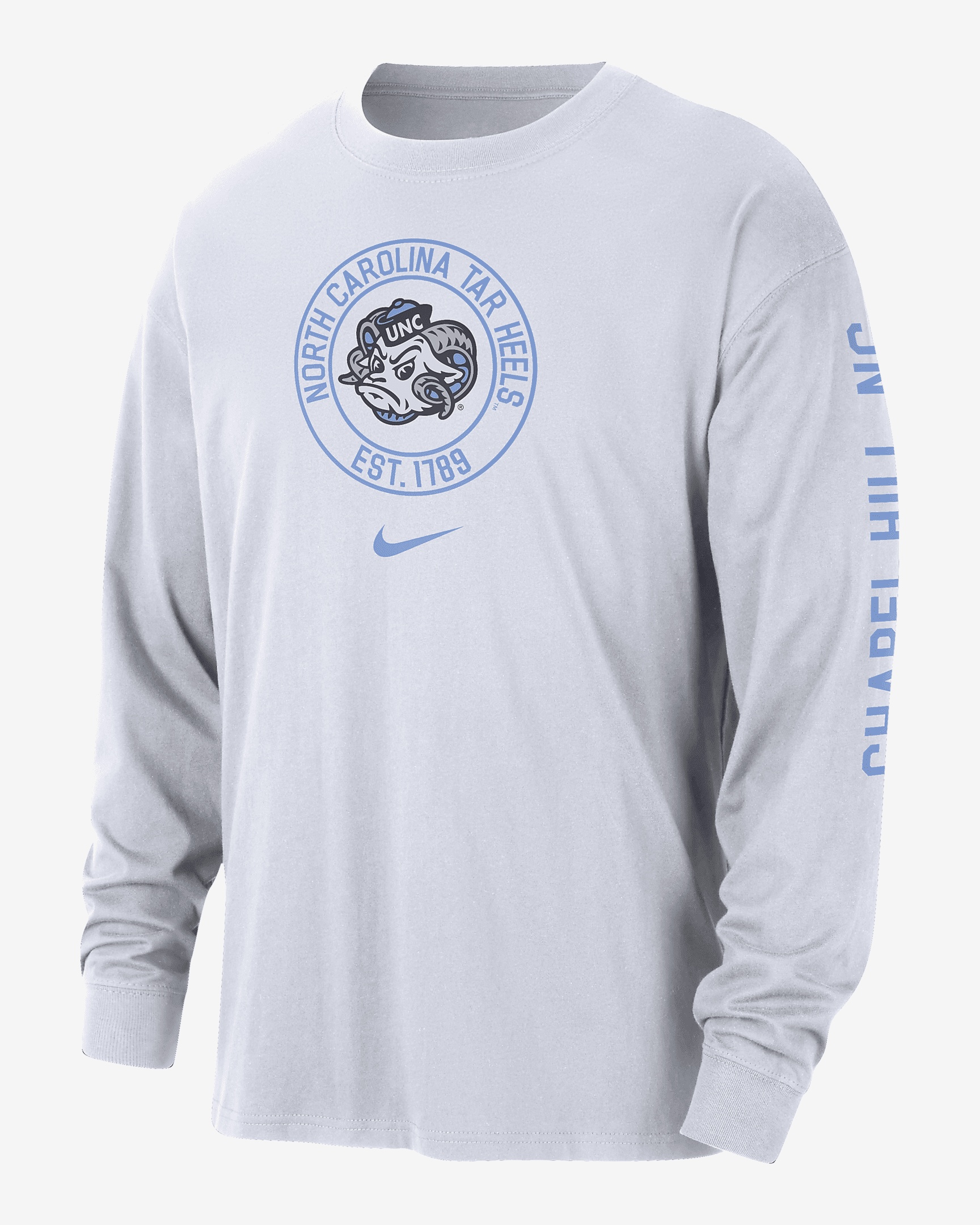 UNC Max90 Nike Men's College Long-Sleeve T-Shirt - 1