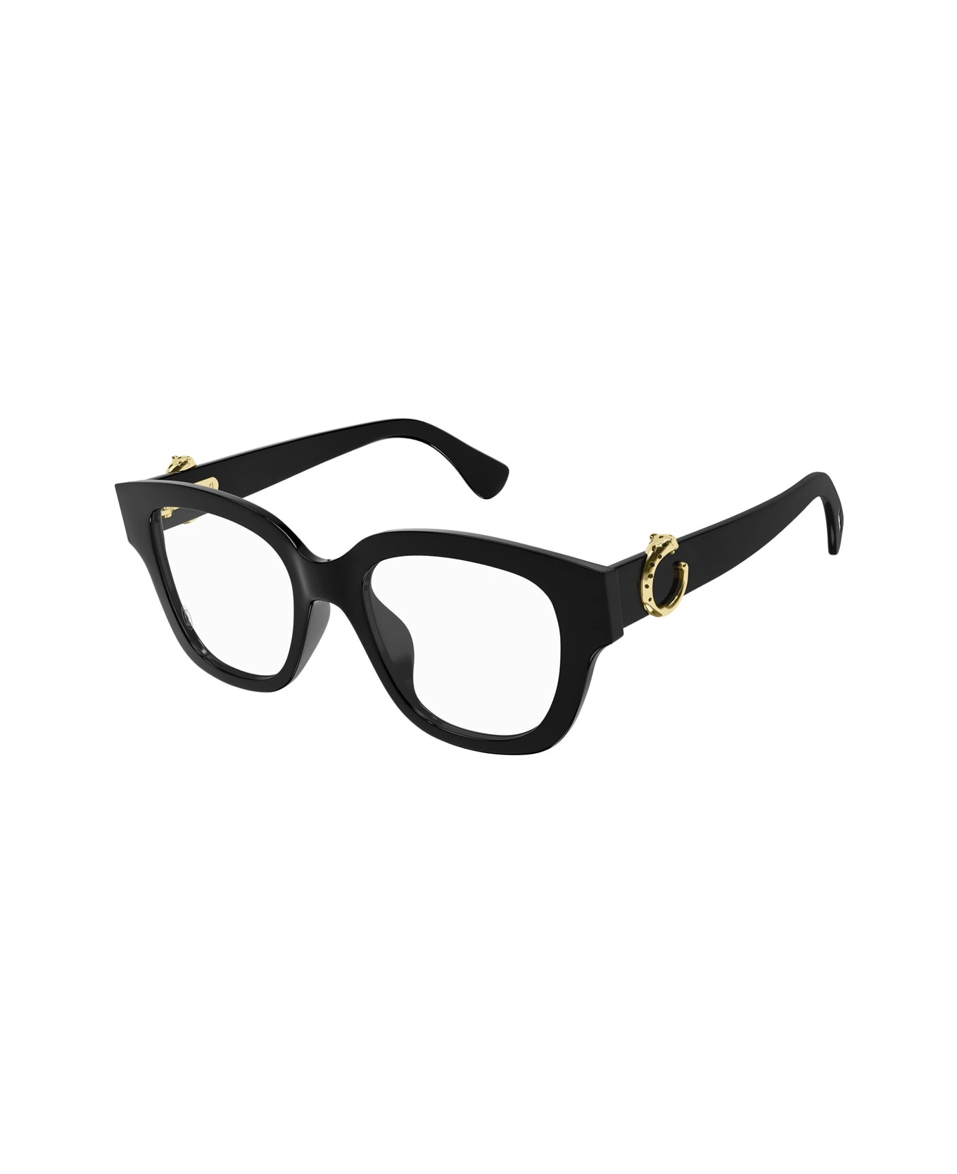 Ct0566o Panthère C De Cartier 005 Black Glasses - 2