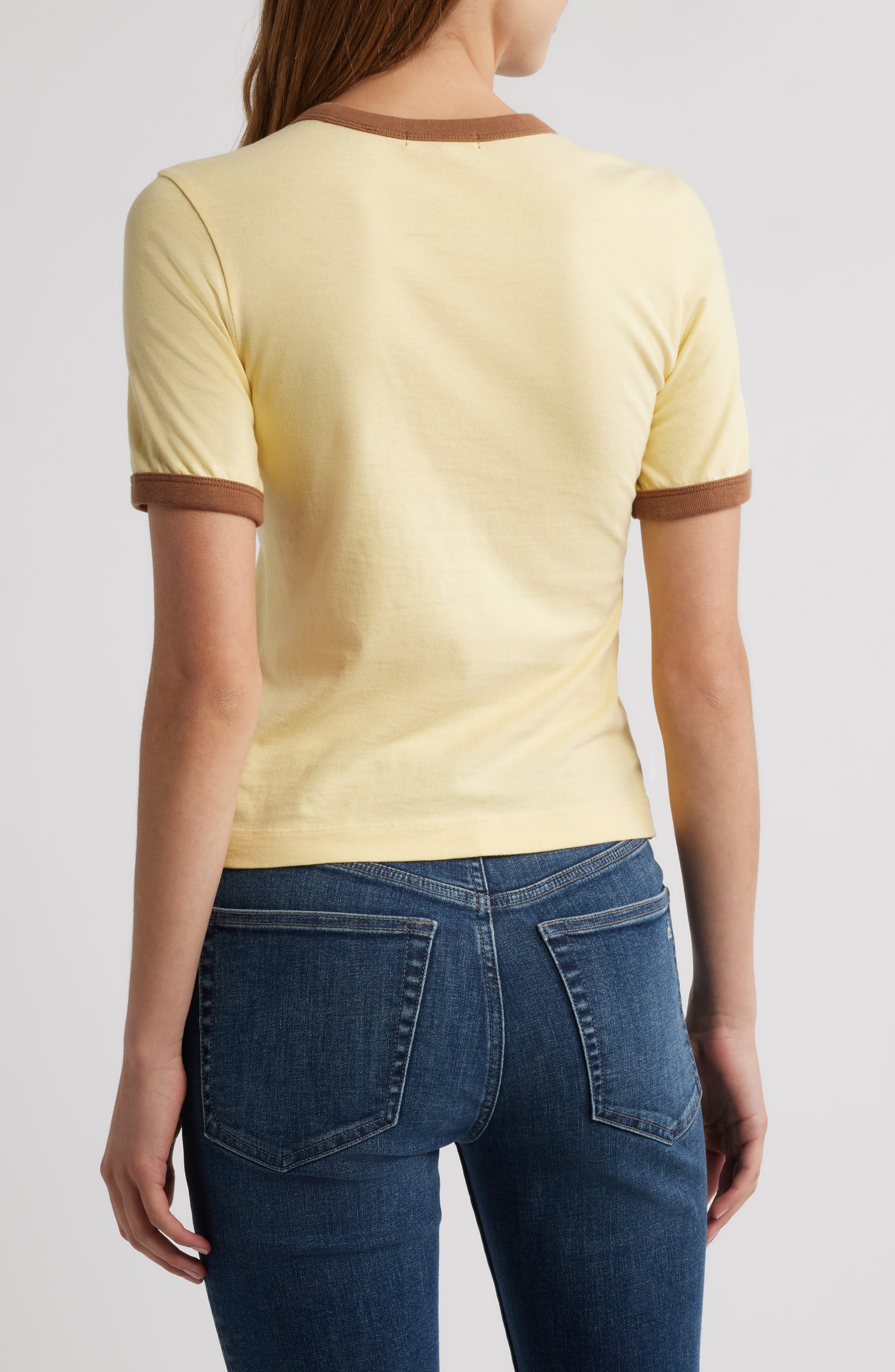 rag & bone Austin Ringer Graphic T-Shirt in Sunlight at Nordstrom - 2