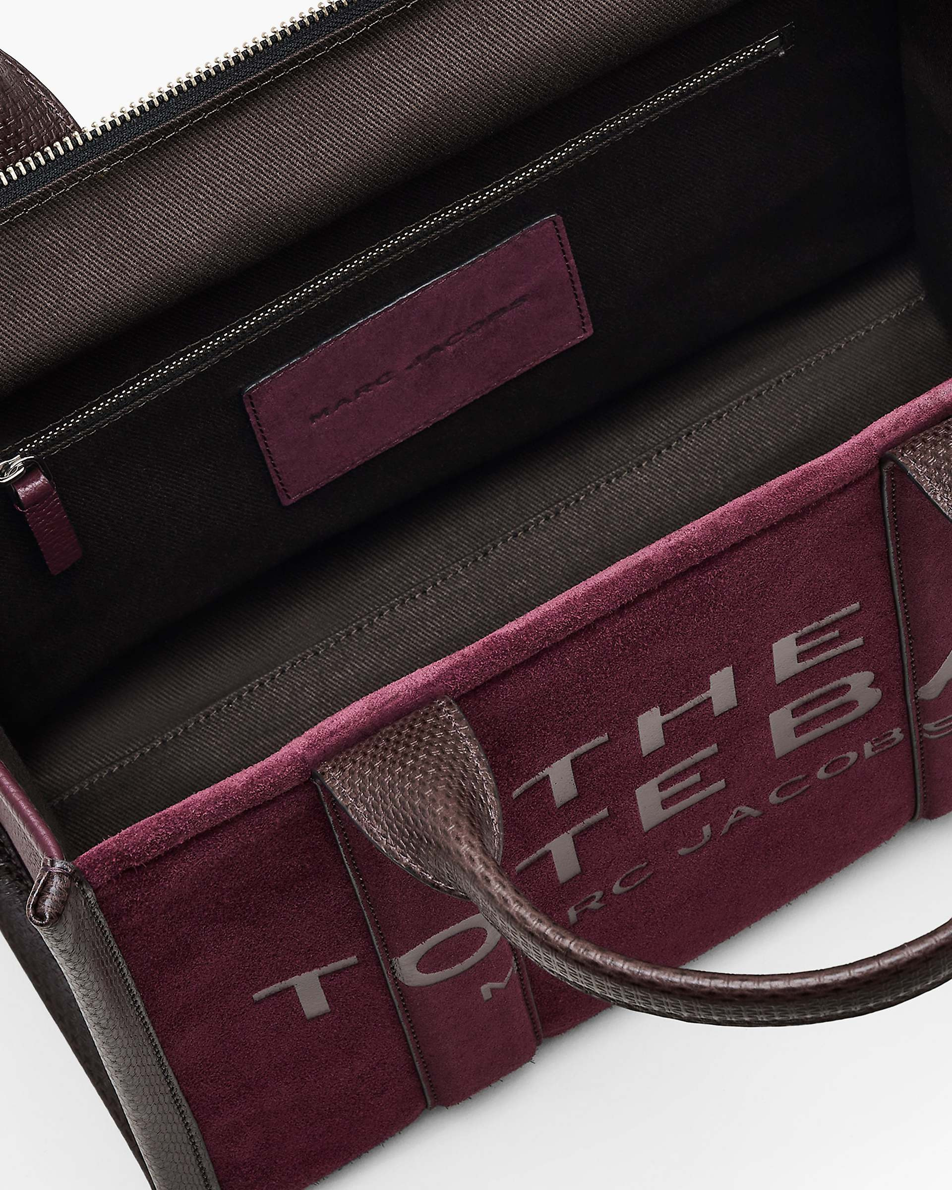 THE SUEDE MEDIUM TOTE BAG - 7