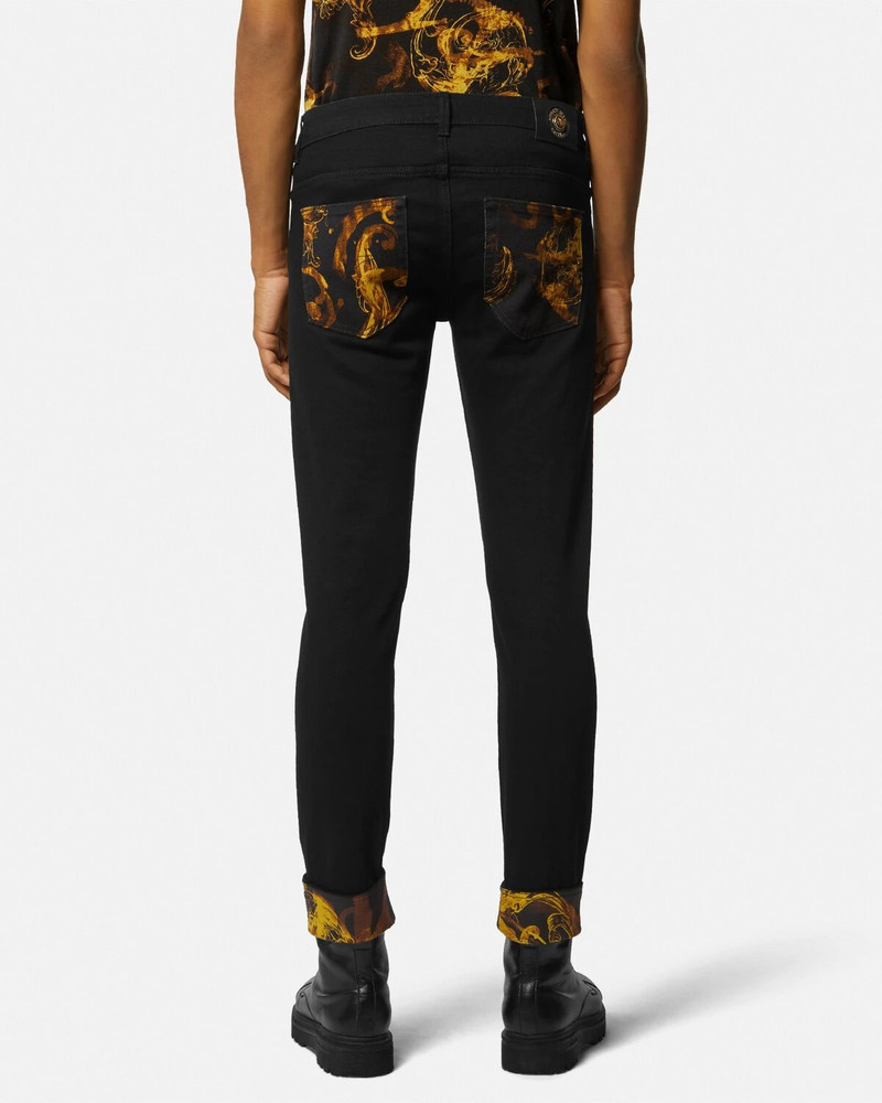 Watercolour Couture Narrow-Fit Jeans 5