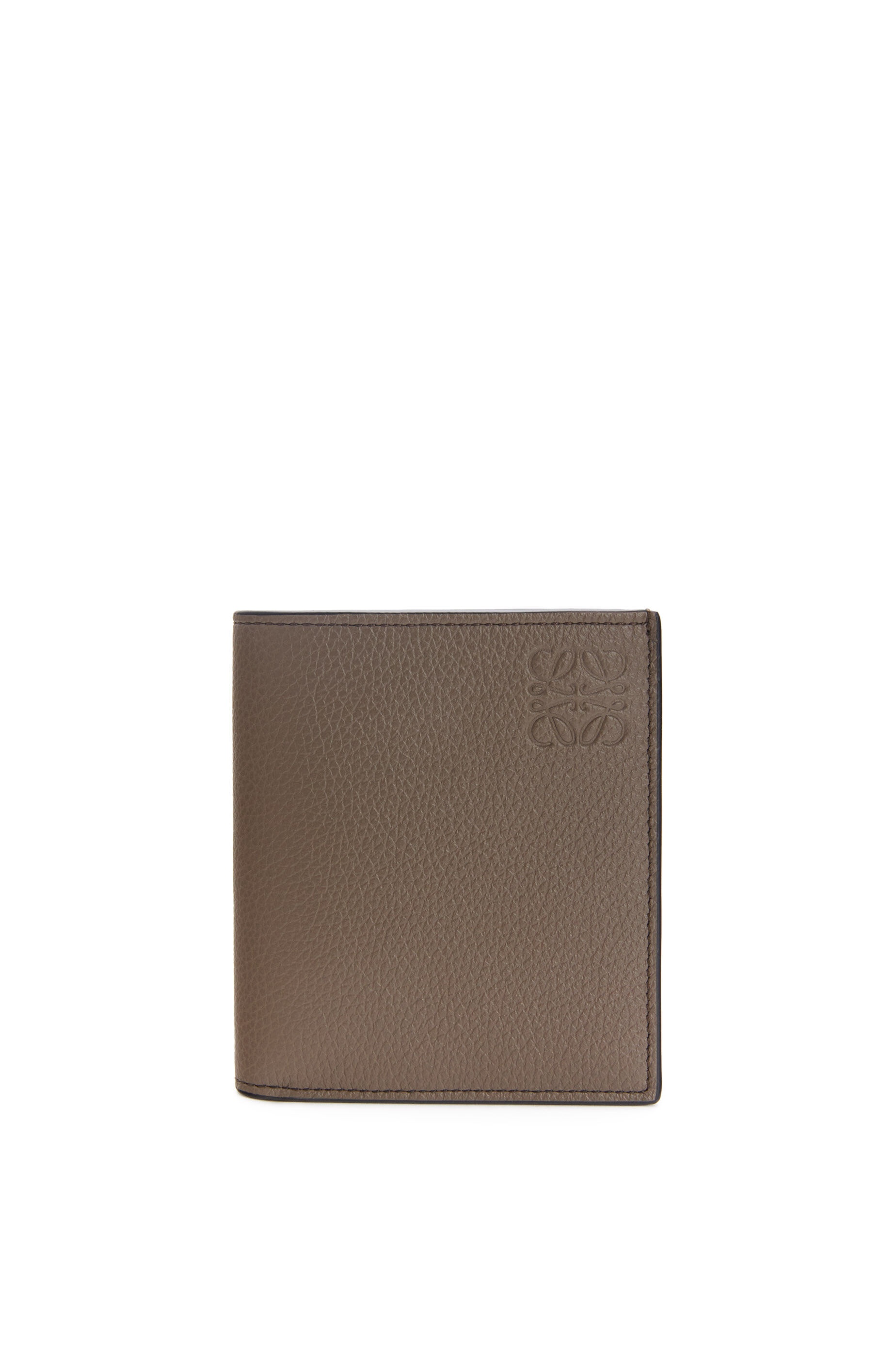 Bifold wallet in grained calfskin - 1